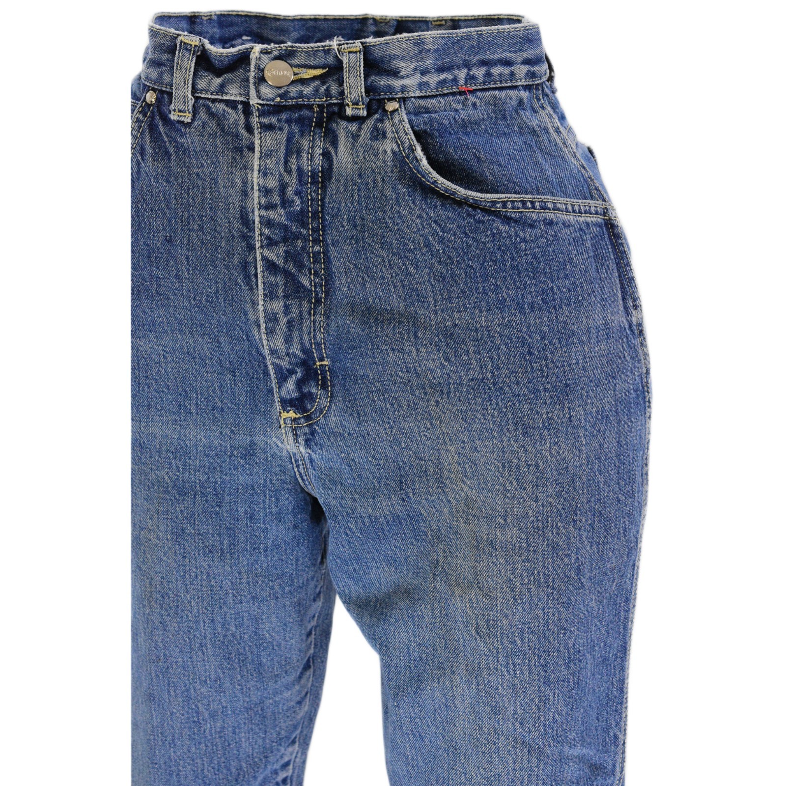 80s Vintage P.S. Gitano High Waist Medium Stone Wash Jeans Womens 6 Tapered S/M