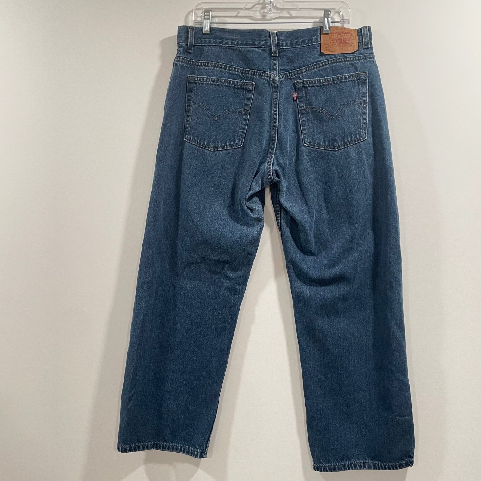 Vintage Levis 577 Lower Rise Loose Fit Jeans Blue Made in USA 16 MIS S 34×28