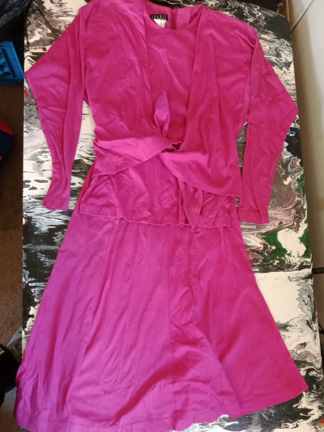 Lot Of 6 Vintage Skirt Pant Suits Saville Emanuel Valerie Stevens (M33)