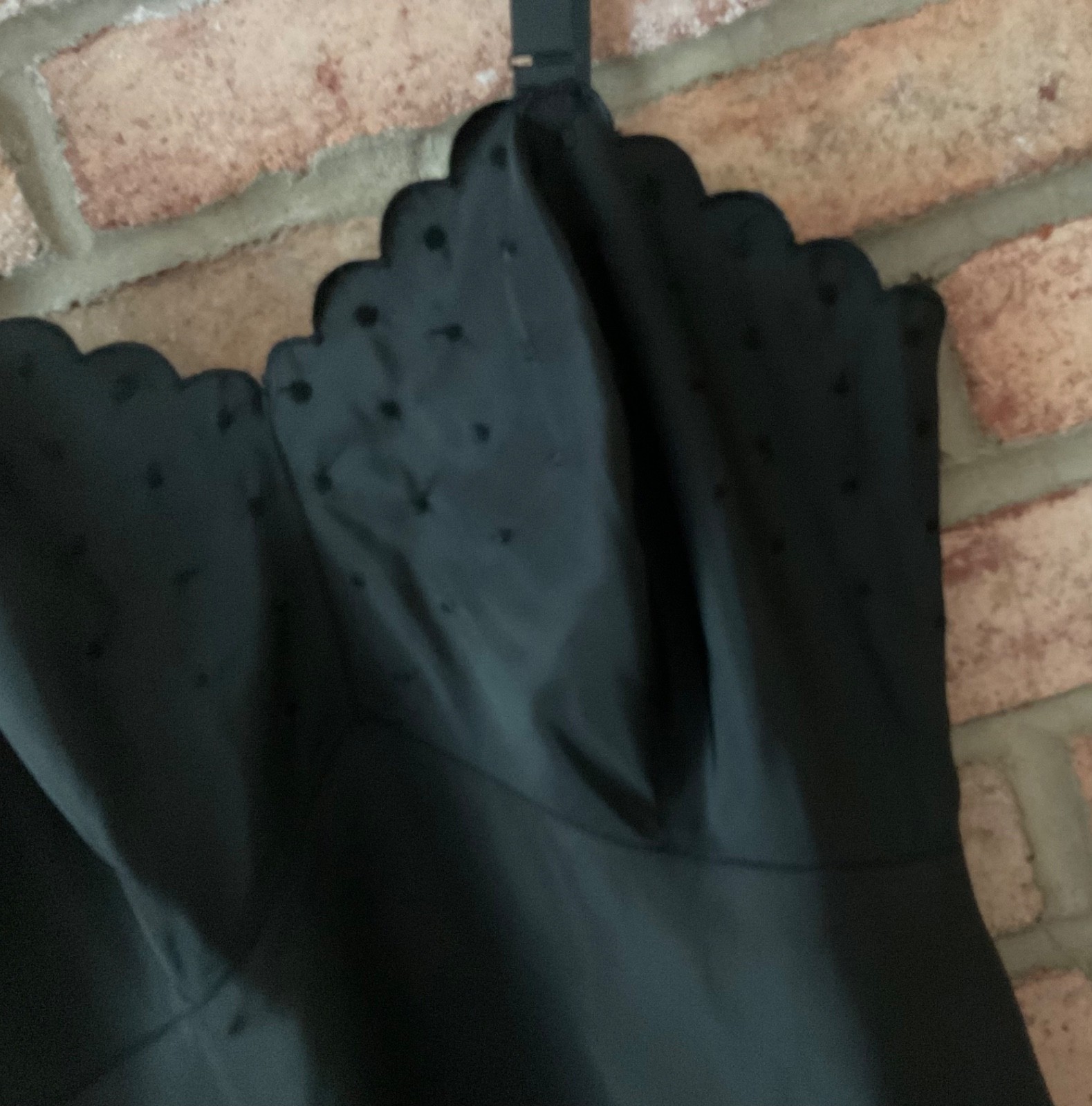 VTG BARBIZON TAFFETA BLEND 'TAFREDDA’ 'CANDIE’ SZ 9 BLACK FULL SLIP MINT UNWORN