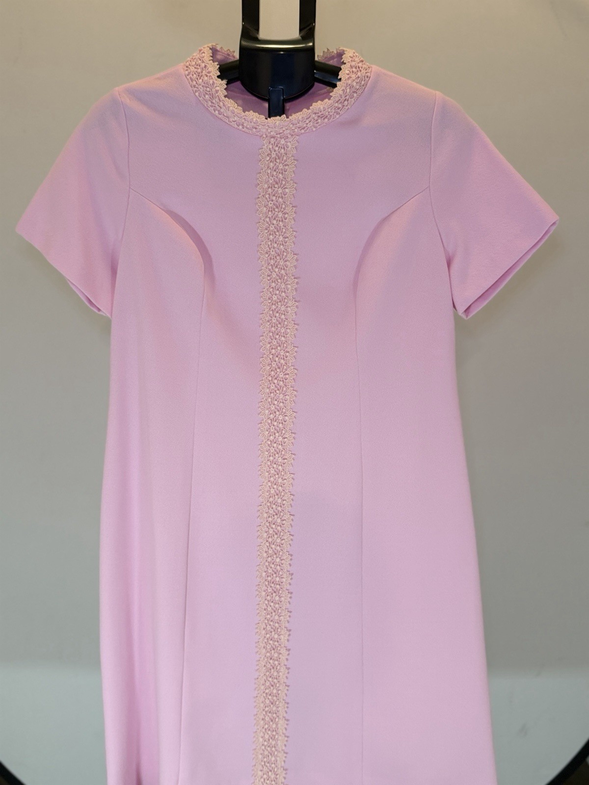 Vintage 1960s Alfred Werber Pink Coat Dress Set No Size Tag