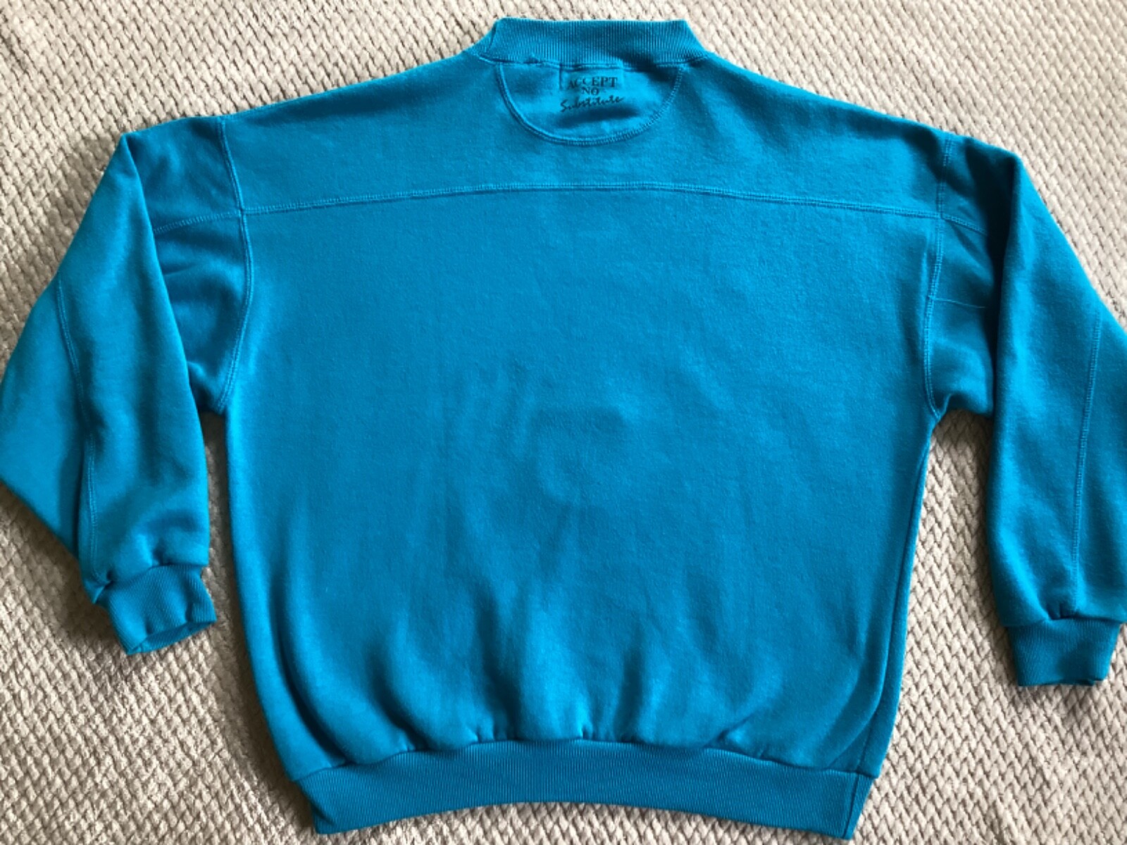 I.O.U. Nouveau Collection Vintage 1991 Adult High-Collared Sweatshirt Large