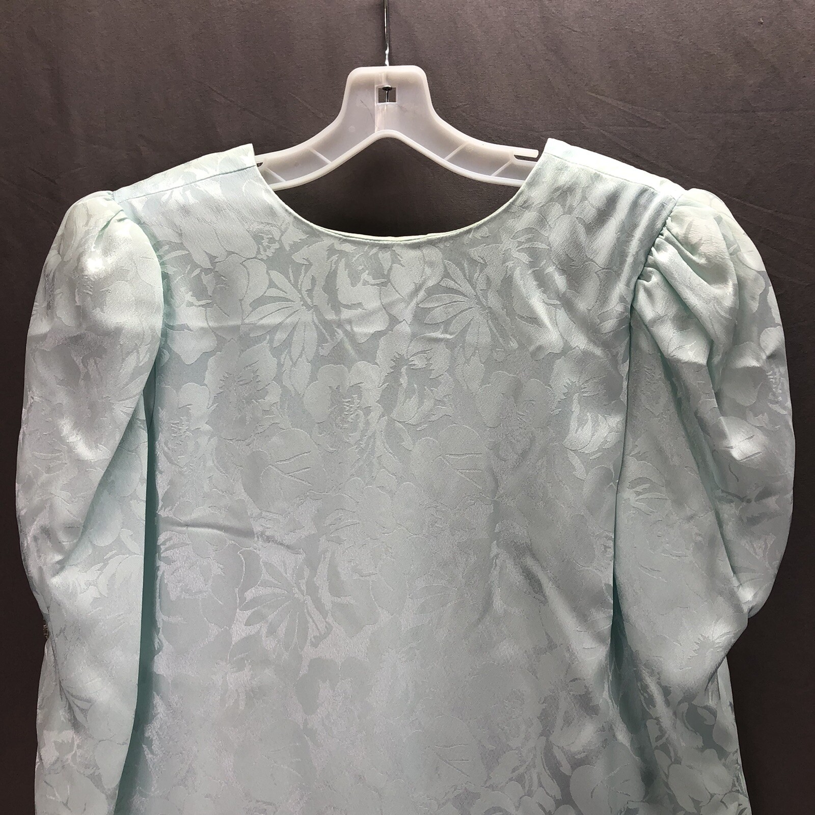 VINTAGE MICHAEL MARCELLA LTD BARBARA CHODOS PALE BLUE FANCY DRESS SIZE 12