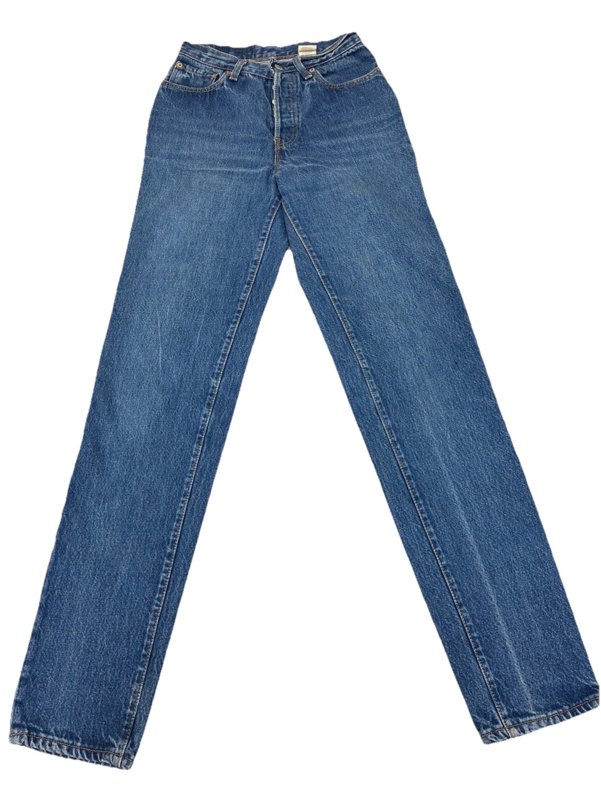 Vintage 1990 Levi’s 550 Women’s Size 7L Made in USA High Rise Tapered Leg 27×32
