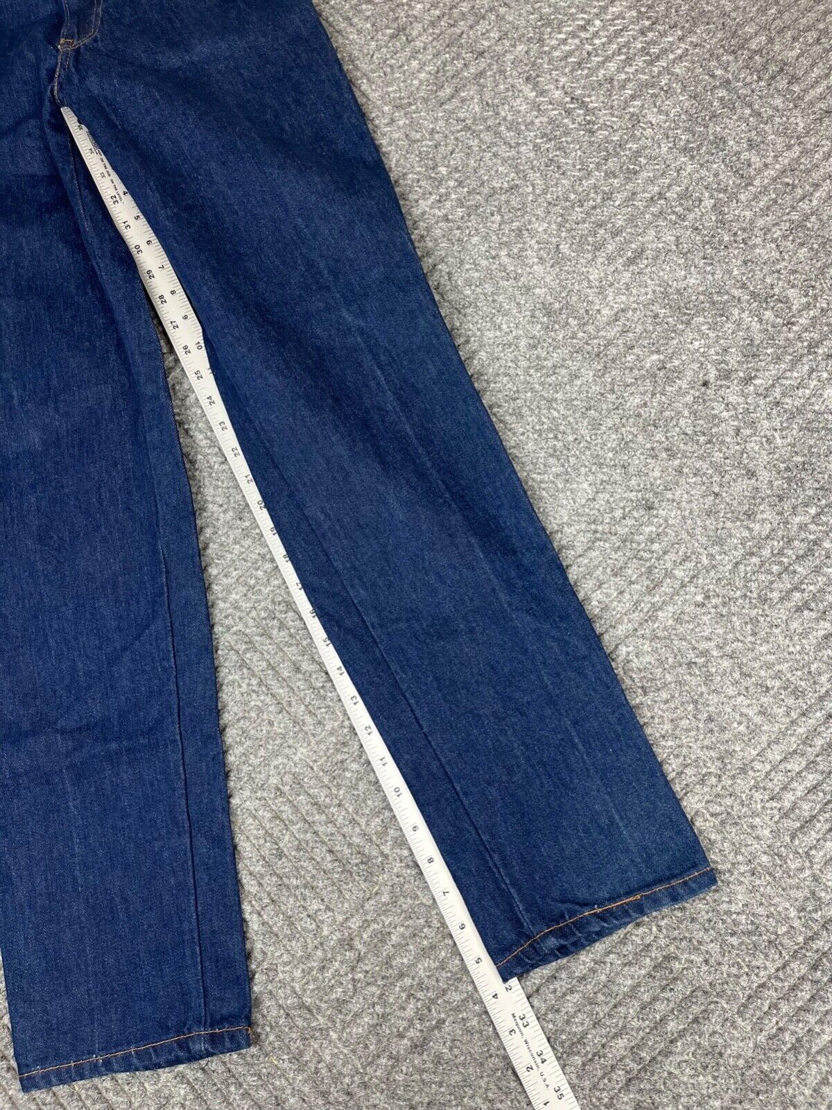 Vintage Rare 70’s Levi’s Desert Cowboy Tag Jeans Women’s 24″W 32″L Dark NOS