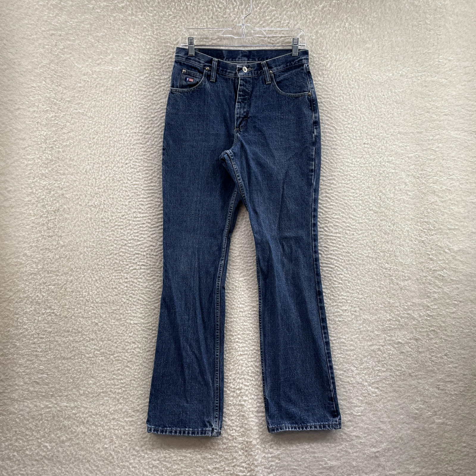 90s Vintage Jeans 6 8 27 28 Long Tall Womens Bootcut Denim Medium Wash Mid Rise