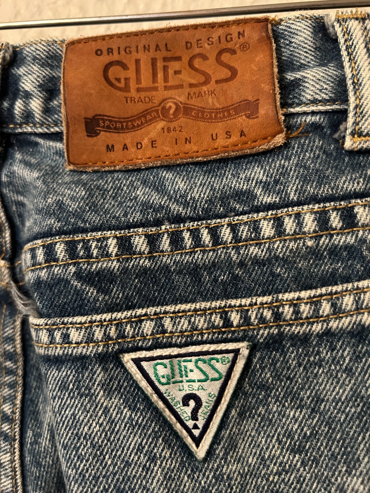Vintage Guess Size 29×32 Georges Marciano Acid Washed 10110P Tapered Mom Jeans