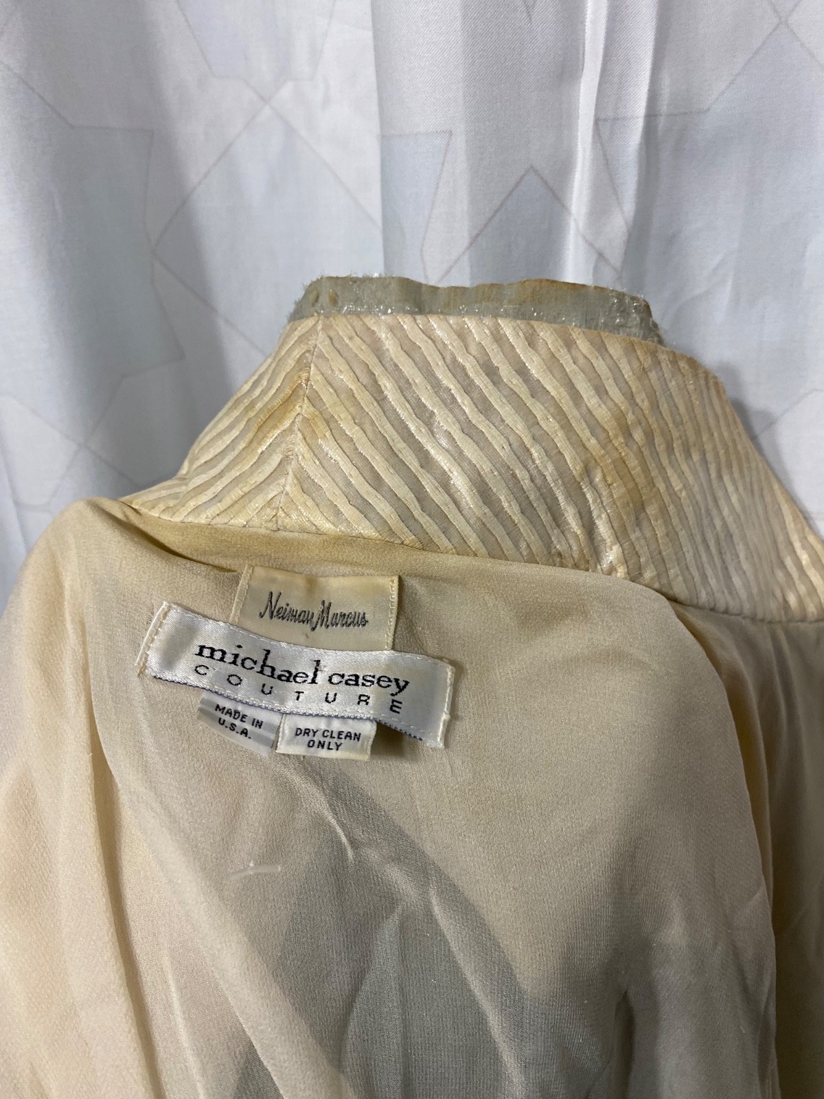 Vintage 80s Michael Casey Couture Jacket Neiman Marcus GOLDEN GIRL- DOROTHY