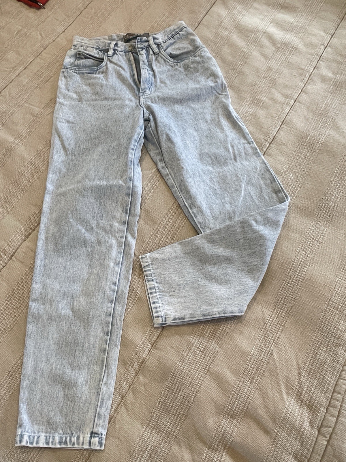 Vtg 80’s Limited Jeans Acid Wash 100% Cotton Tapered Leg Womens Sz 10 28”Waist
