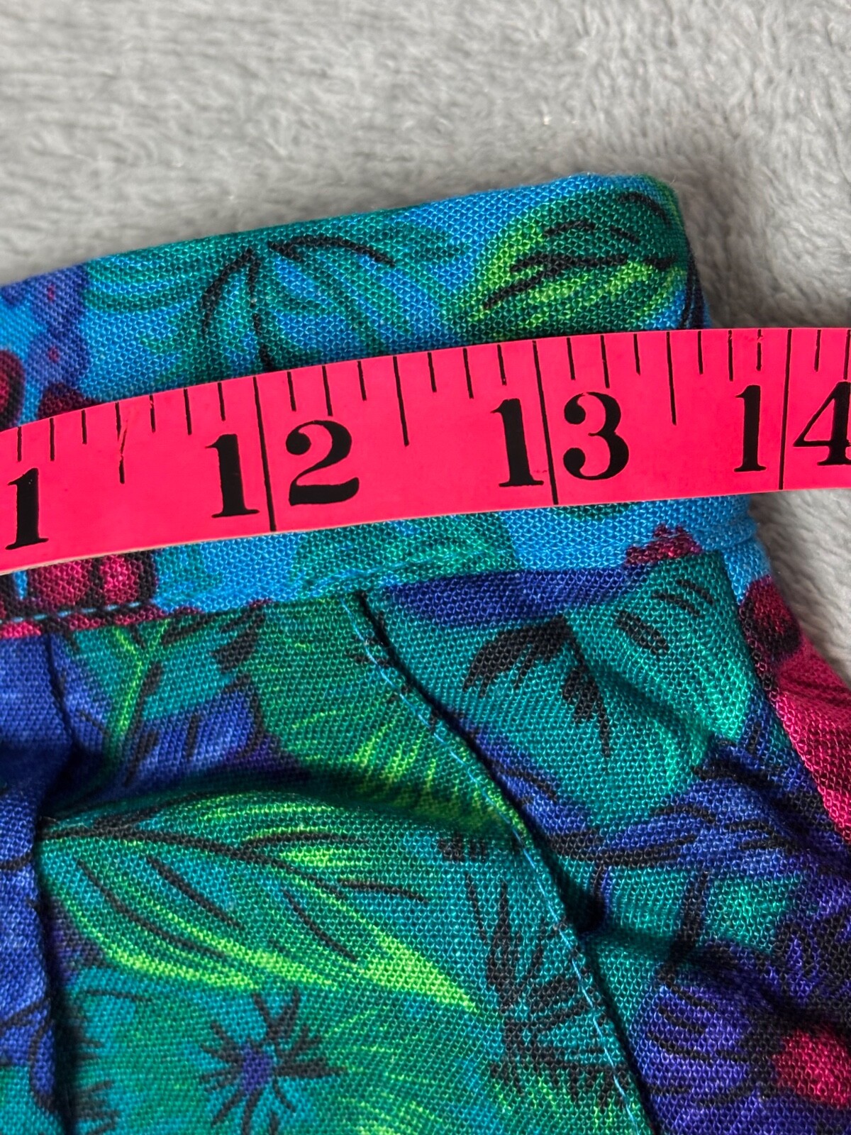 Vintage Oversized High Waisted Shorts Cottagecore 80s 90s S/M rayon flax blend