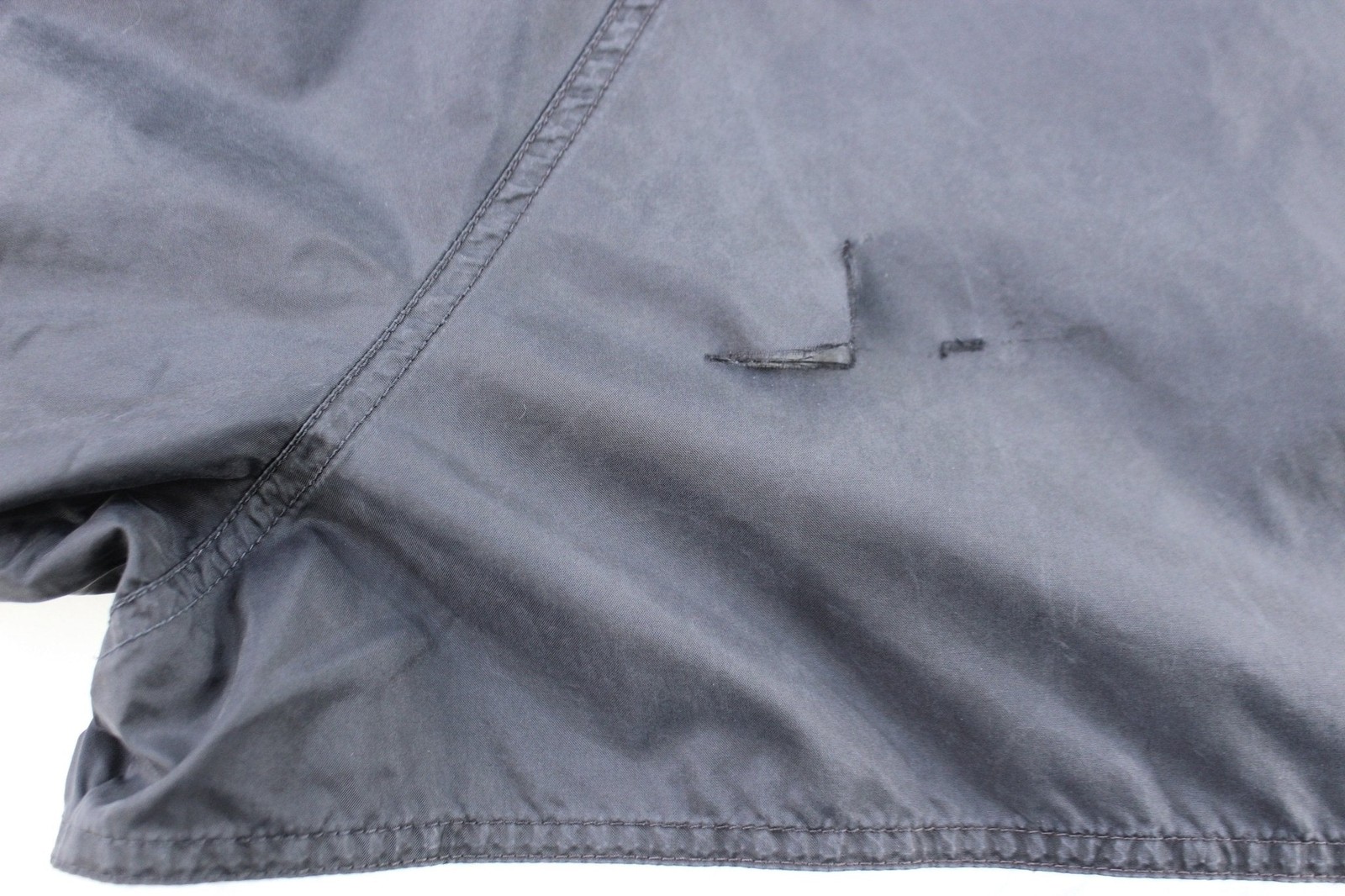 2000s Nike Embroidered Logo Grey, Black, & White Zip Up Jacket