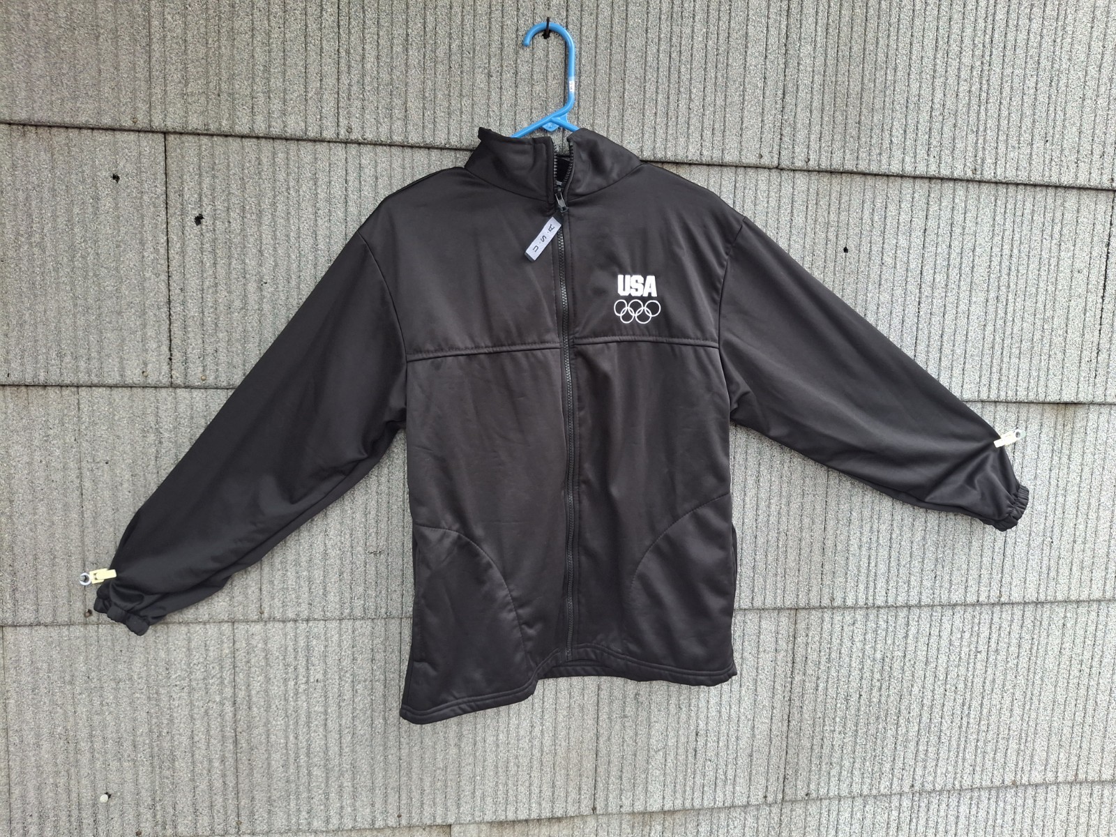 Vintage 1990s black jacket United States Olympic Committee medium