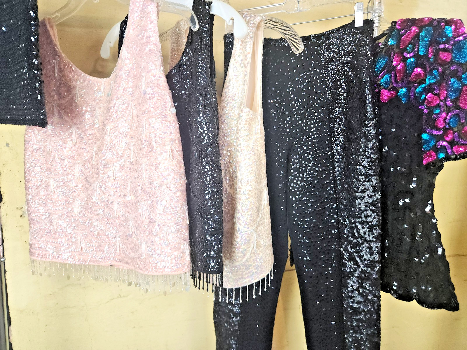 Vintage 1960’s Sequined Evening Top Lot Plus