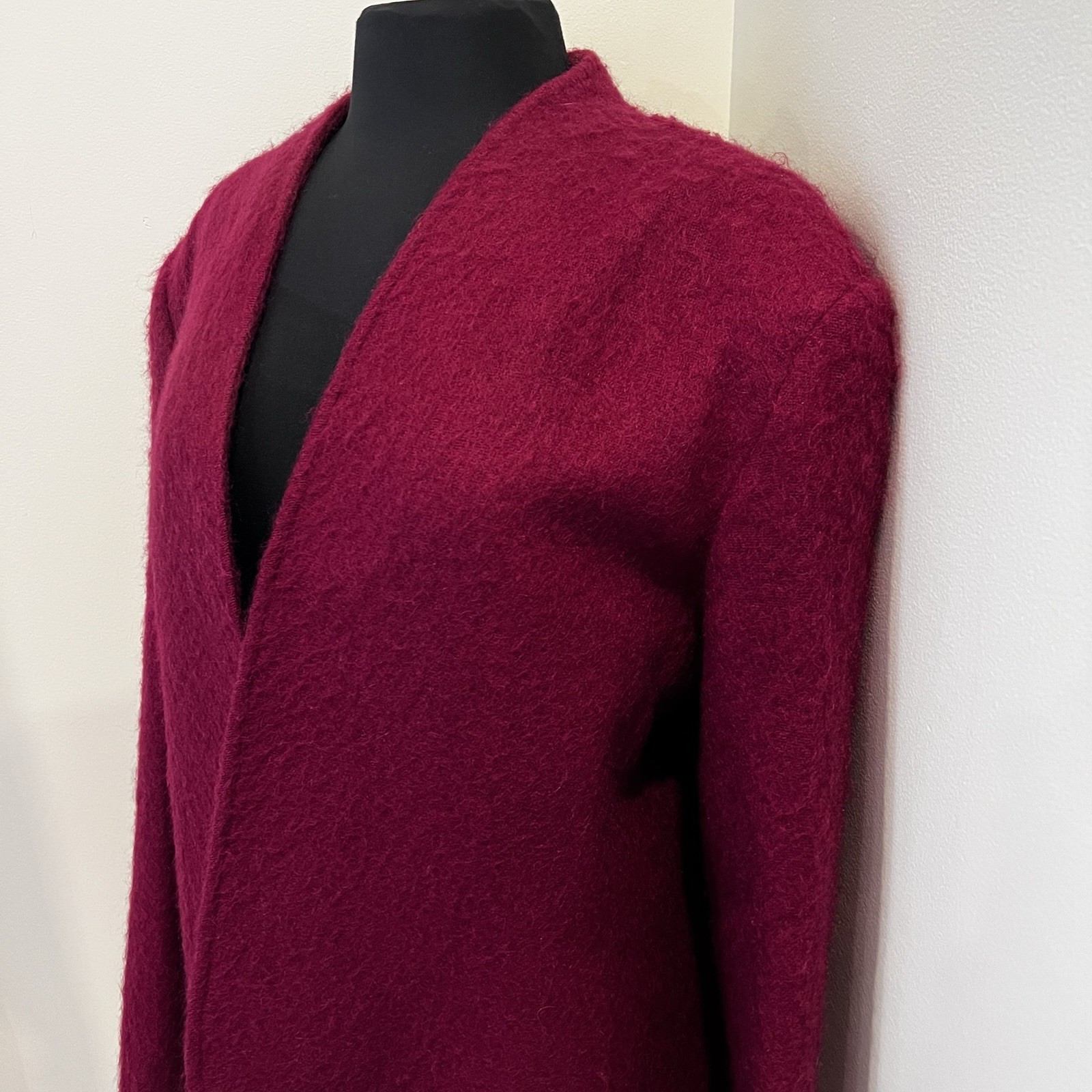 Vintage 80s Lombardi Inc Pink Mohair Blend Blazer Womens 16 Retro Jacket