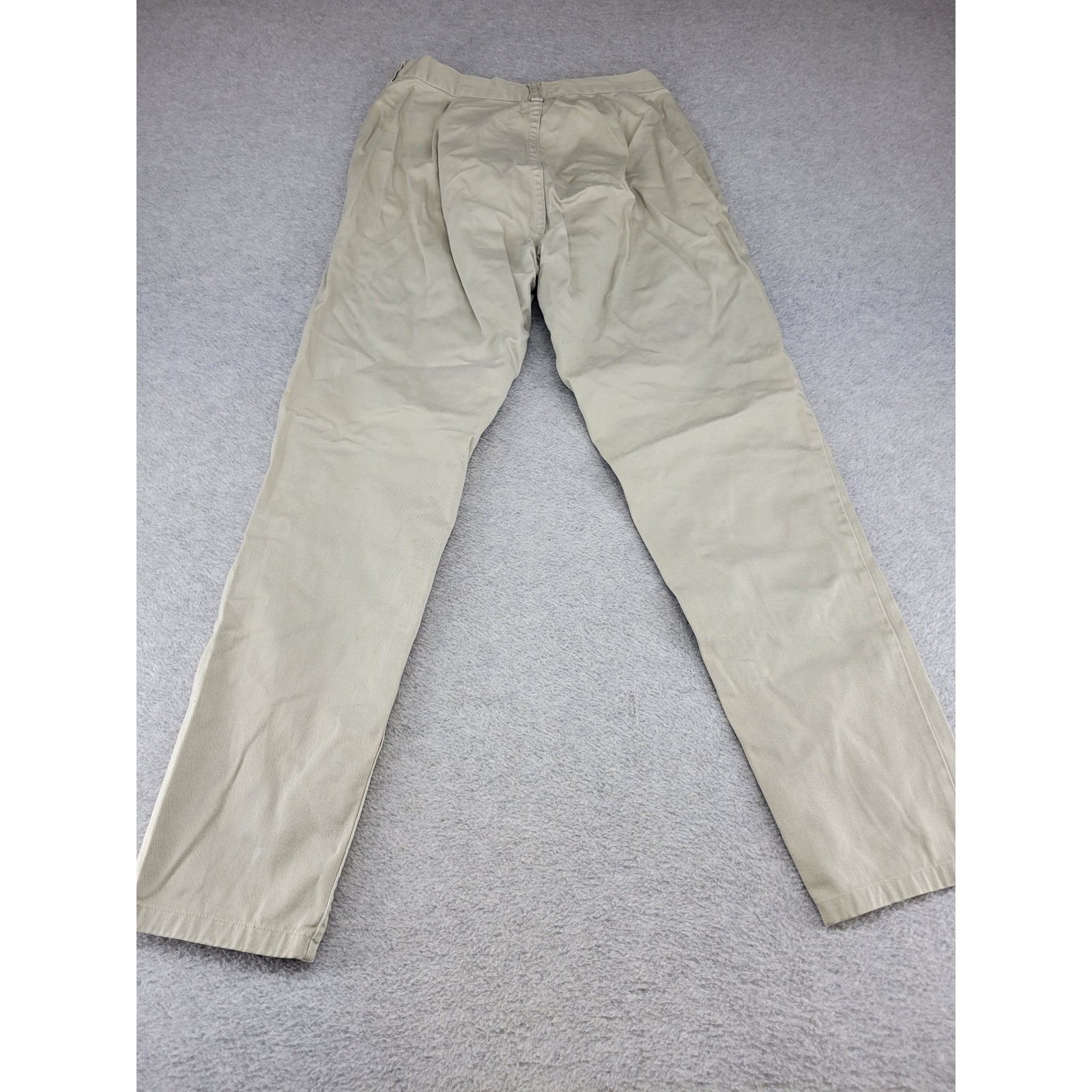 Ralph Lauren Country Vintage Khaki Chino Pants Made in USA Beige Size 10 28×29