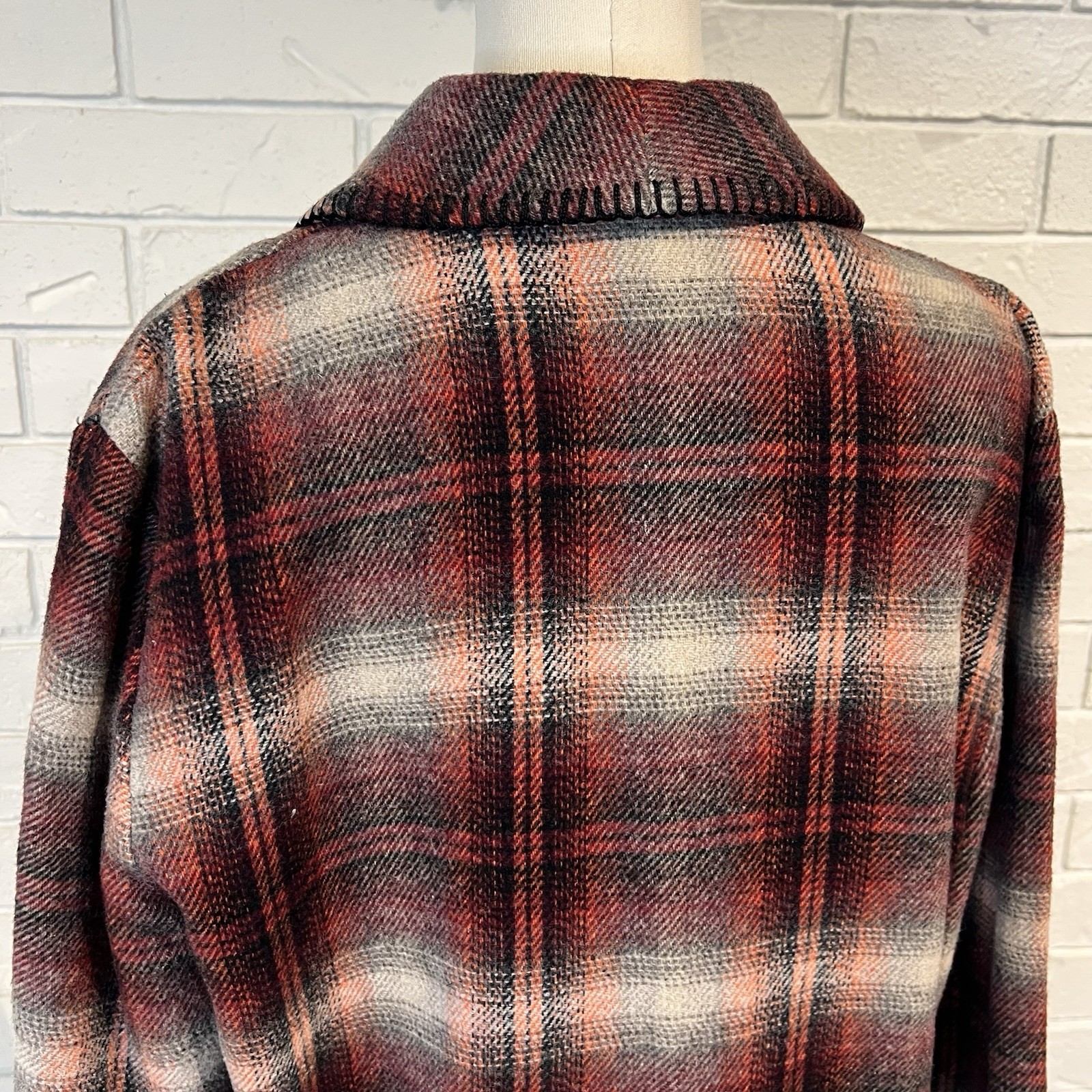 Vintage 90s Arizona Flannel Plaid Women’s Jacket Womens M L