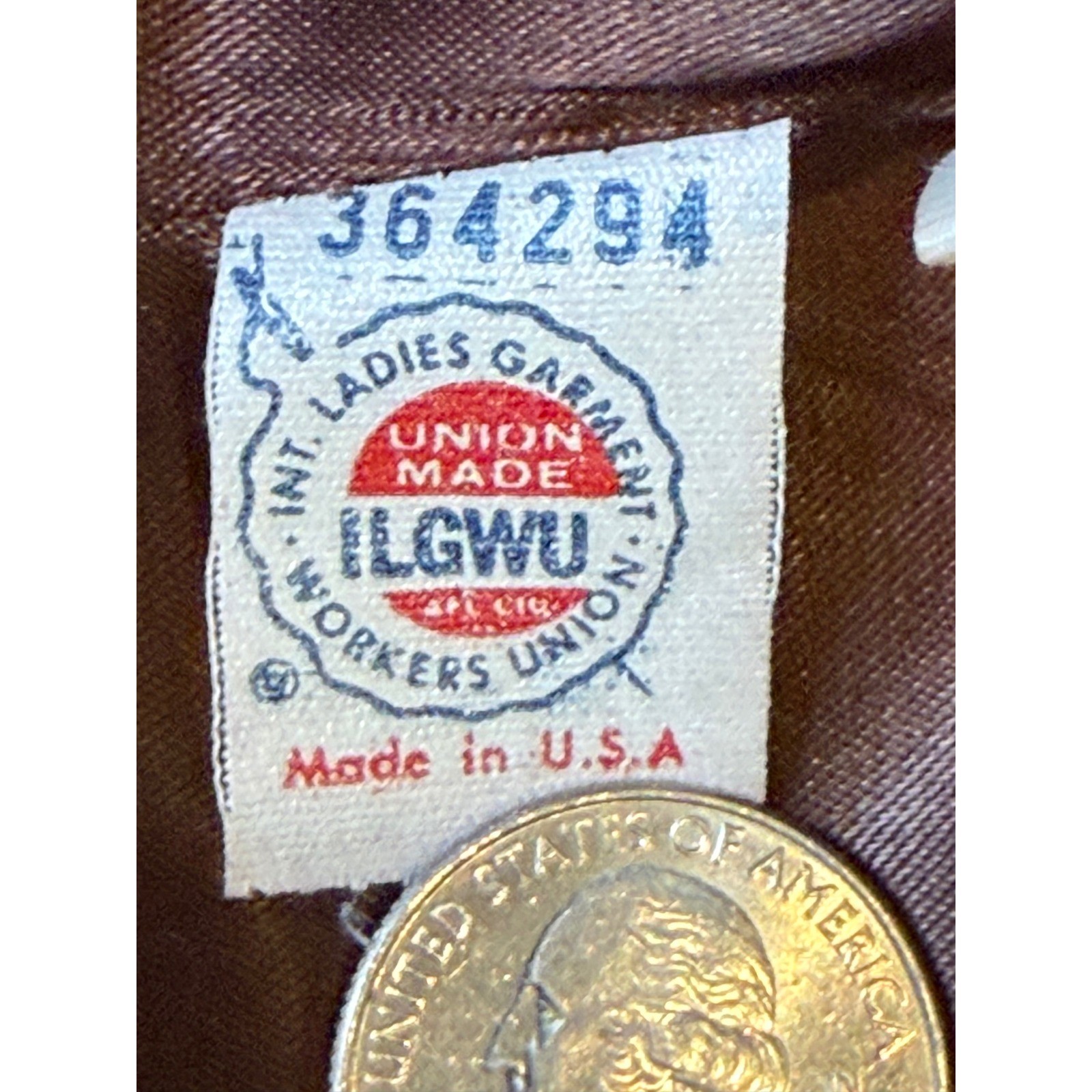 Vintage Brown Leather Trench Coat Fur Collar Belted ILGWU Made USA 60 70’s