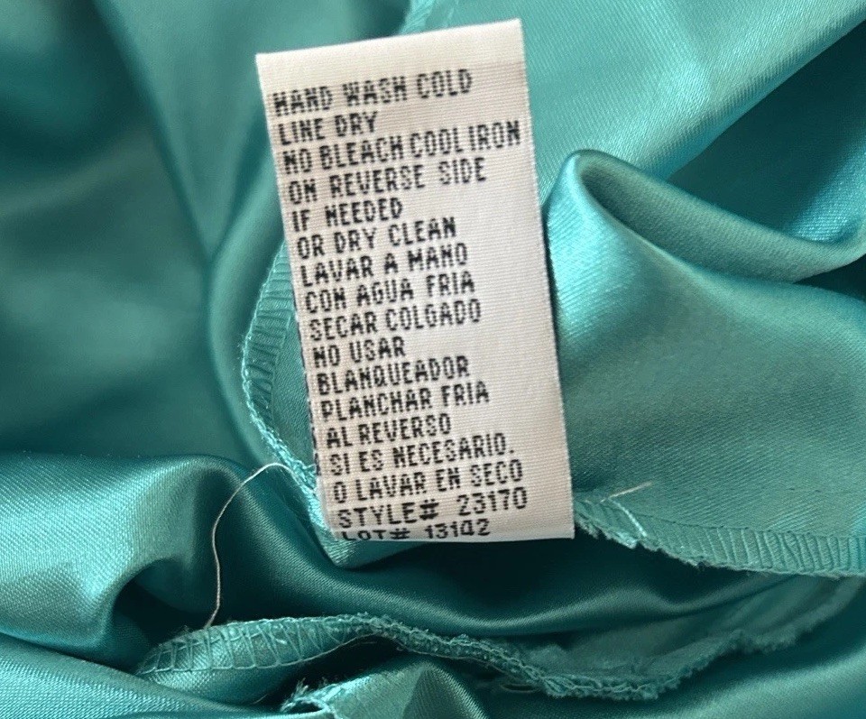 Dress Barn Aquamarine Women’s Sz 10 Two Piece Striped Tank Top & Teal Pants Set