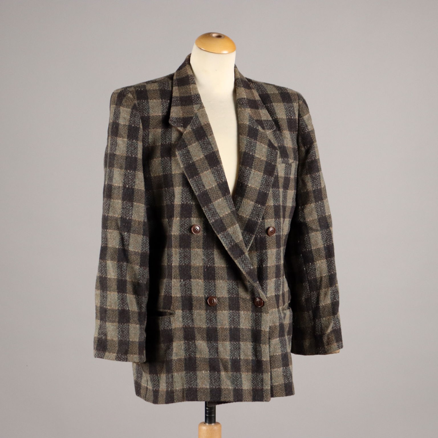 Vintage Jacket E. Armani Wool UK Size 10 Italy