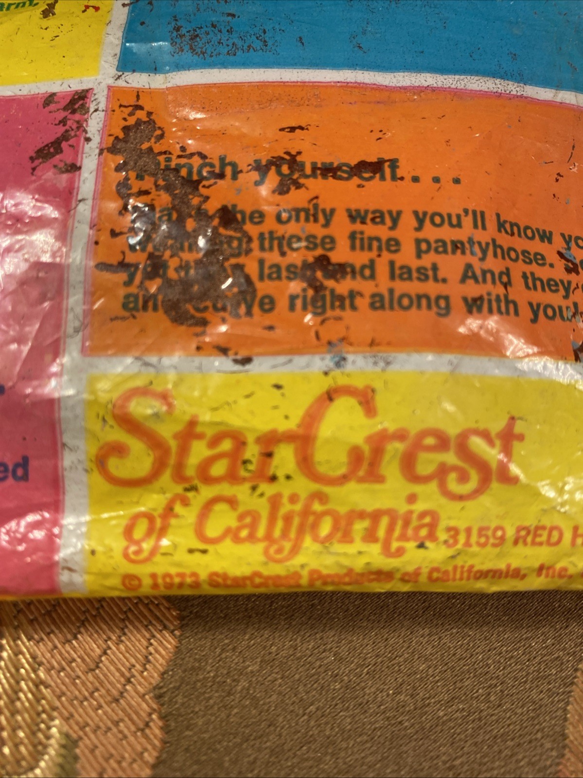 Starcrest Of California NIP VTG 1973 Pantyhose Wom M 110-140 lbs., Color: Spice