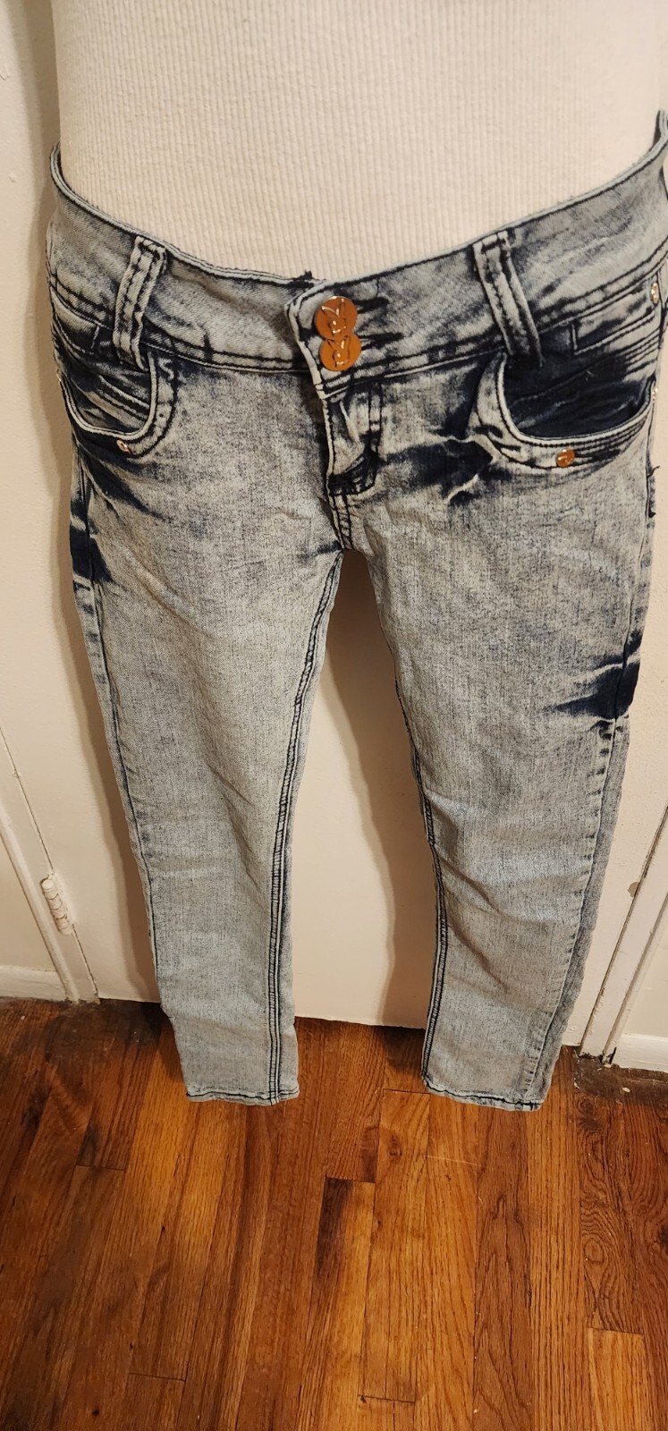 🌐VINTAGE 🌸BRAND NEW no tags🌸 Women’s PLAYBOY Jeans size 7/8
