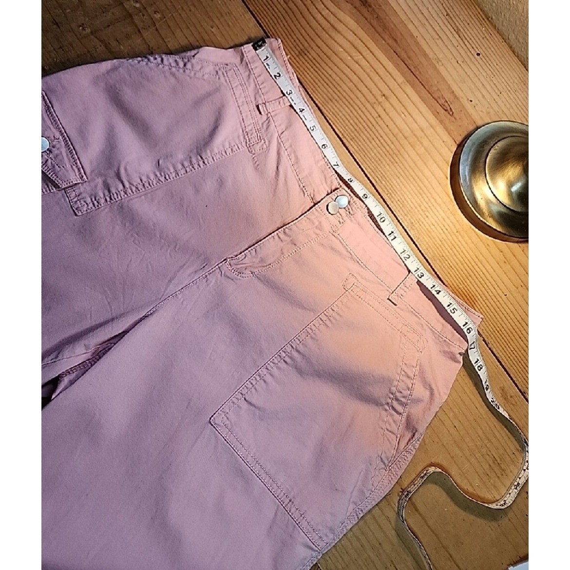 Time and Tru Dusty Rose Cargo Pants, Sz 14.