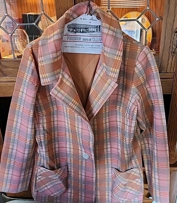 Vintage Nardis of Dallas Irish Double knit Poly. Blazer Women’s New W/Tags 1960s
