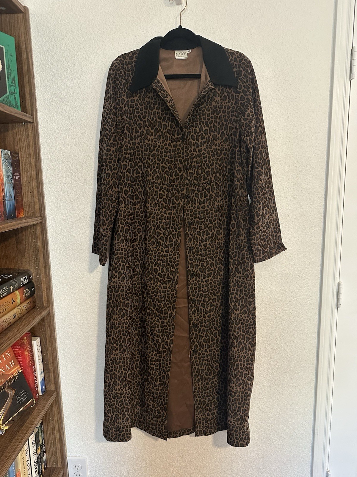 Vintage MATCH Made in USA Cheetah Dress/Jacket, Retro, Rocker-chic, Glam 14