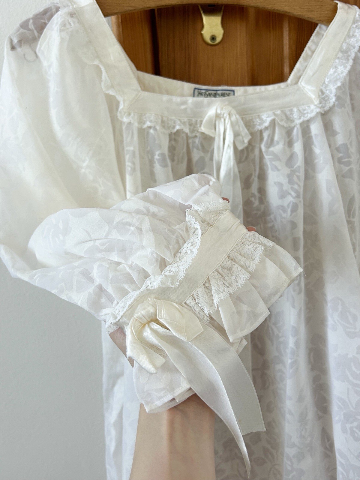 Yves Saint Laurent Vintage 80s 90s Sleep Dress, Lingerie