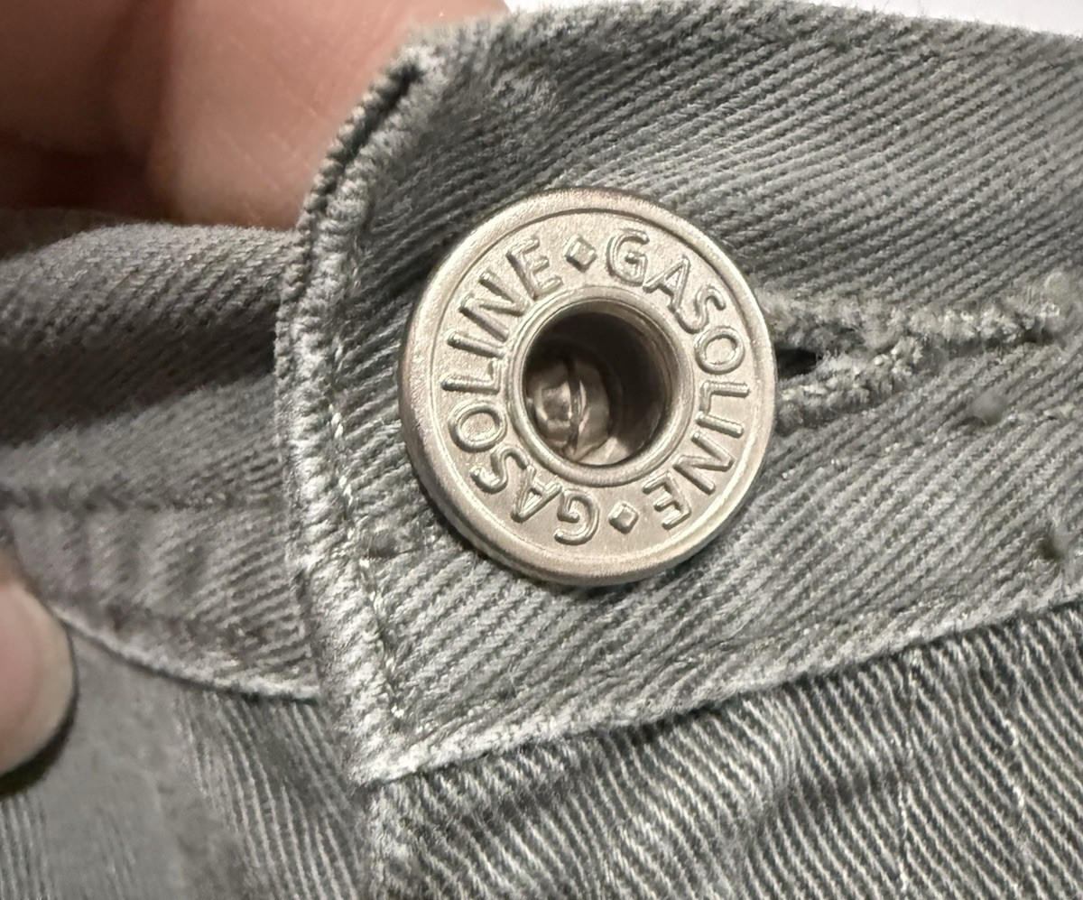 Gasoline Woman’s Mini Shorts Size 9/10 Cargo 3 In. Y2K 90s Grunge Skater Vintage