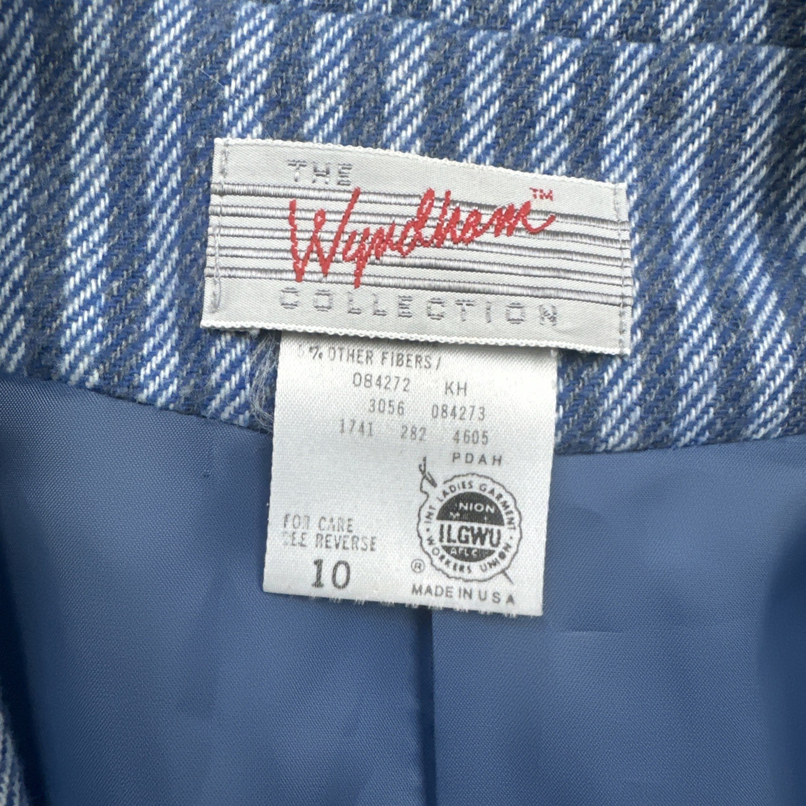 VTG Blazer Jacket Size 10 Women’s The Wyndham Collection Classic Preppy Tailored