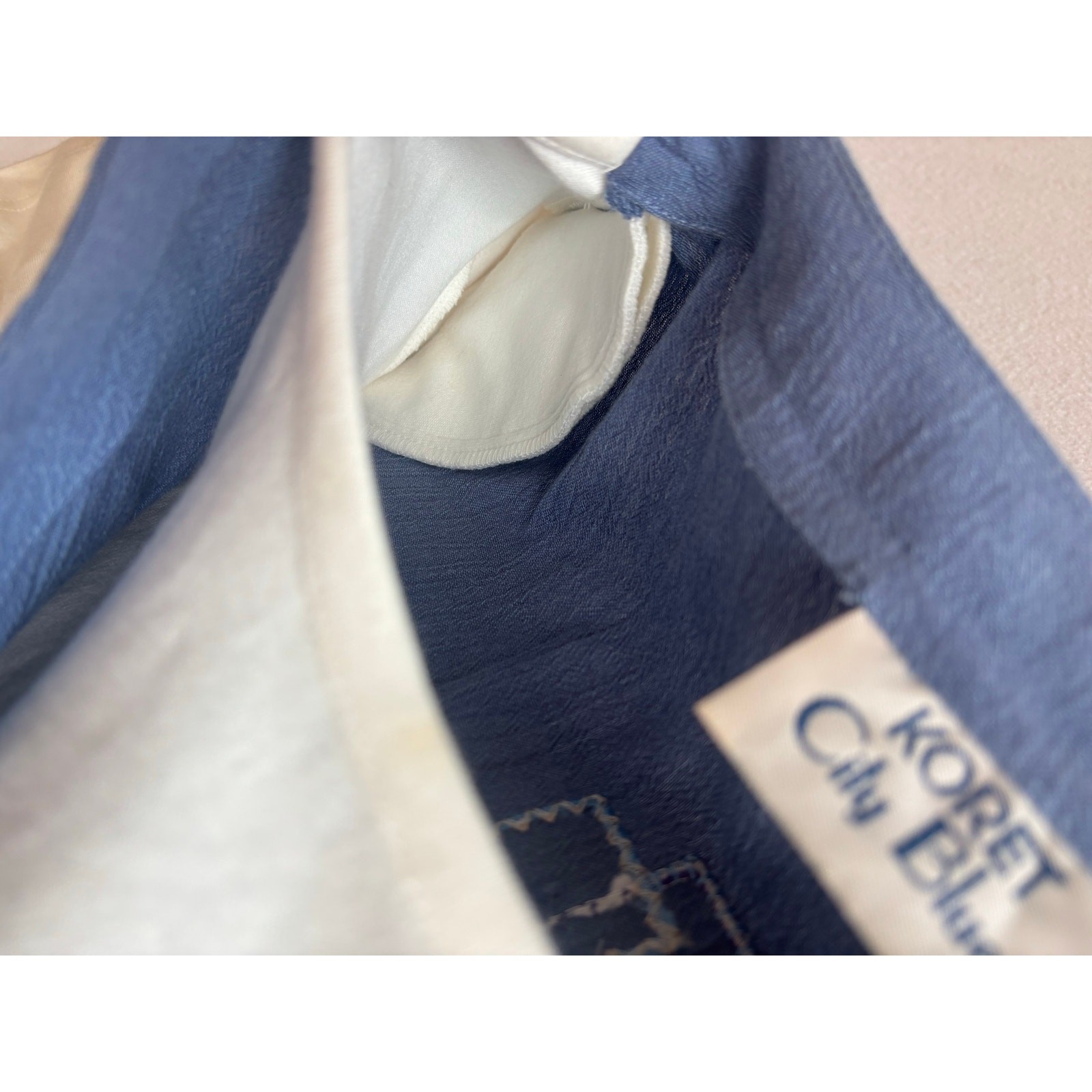 Vintage 1970s Koret California City Blues Two Piece Matching Set Small Cottage