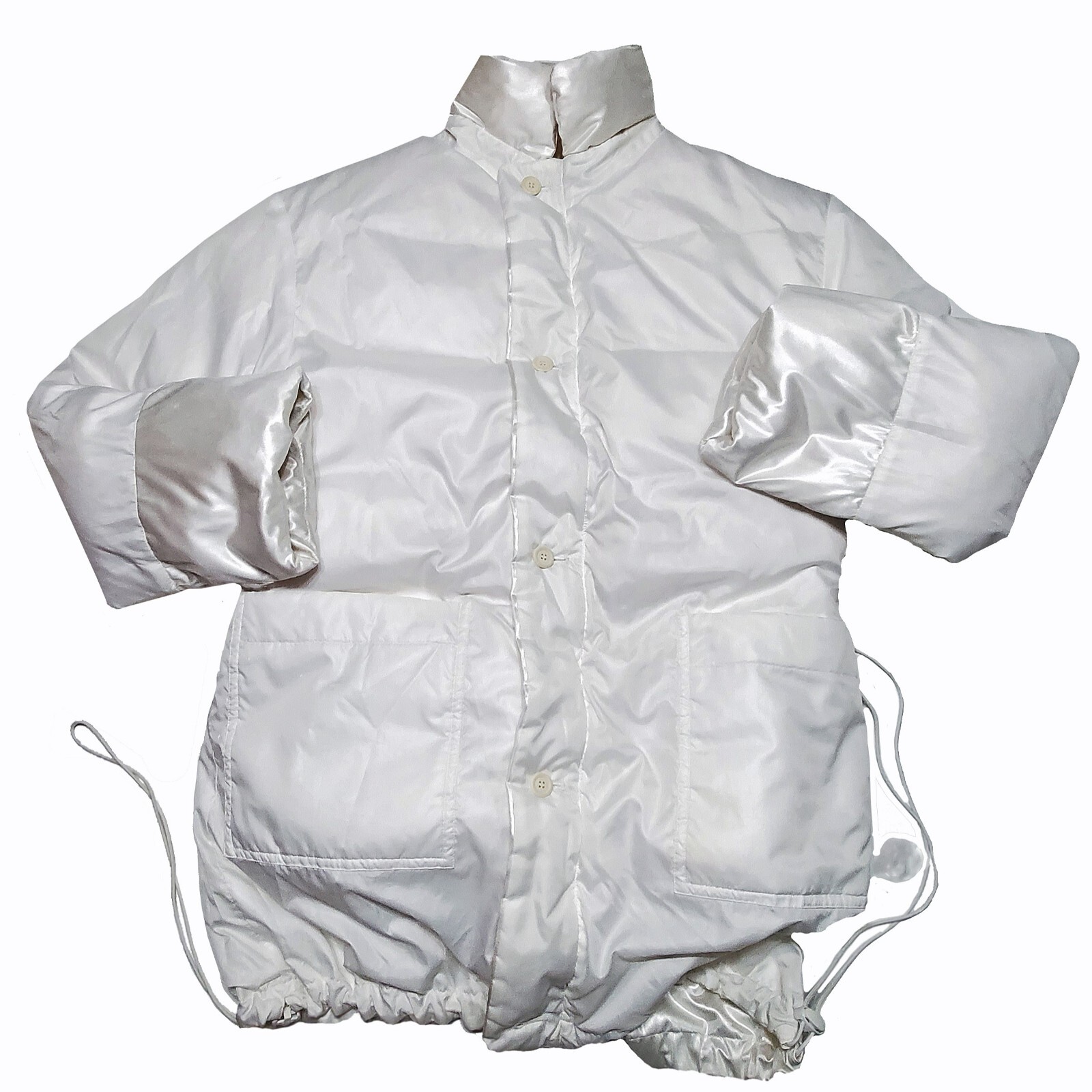 SUPER RARE MIYAKE WINDCOAT 100% REVERSIBLE PUFFER COAT JACKET (Appears Unused)