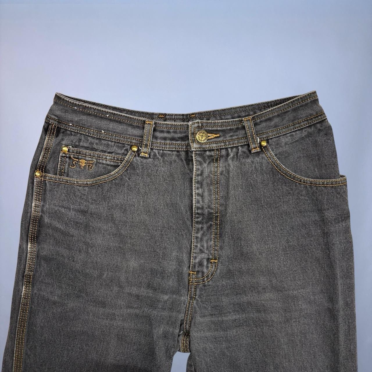 Y2K 1980s Vintage Gray Sergio Valente Jeans