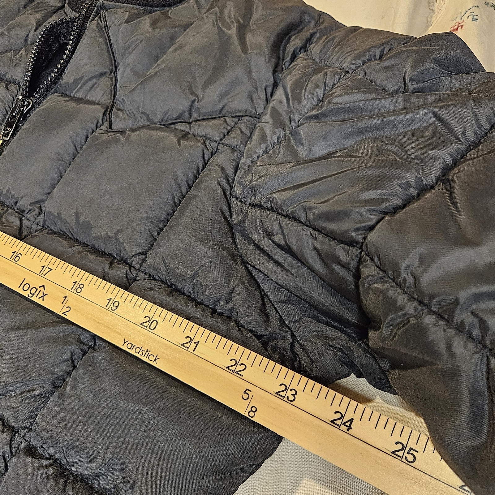 Wall’s Blizzard Pruf Ski Jacket Womens L Black Heavyweight Puffer Vintage 80s