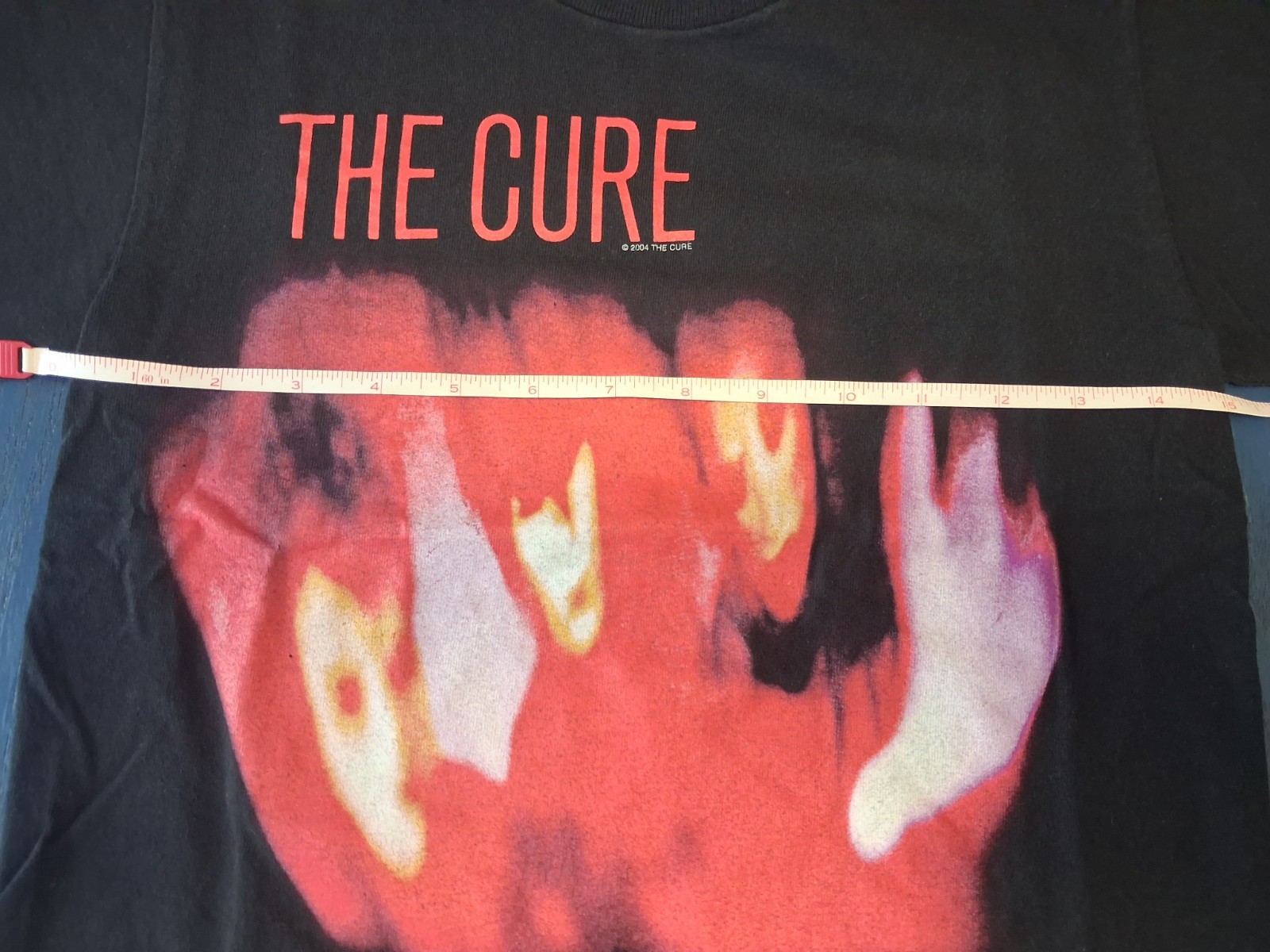 Vintage 2004 The Cure Pornography T Shirt Delta Youth M Women Jrs XXS XS Goth