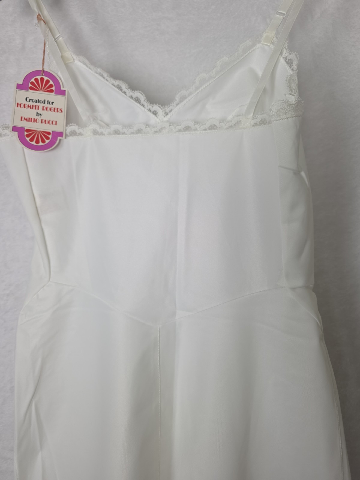 Emilio Pucci Formfit Rogers Slip Dress Deadstock NOS Vintage USA New w/ Tags