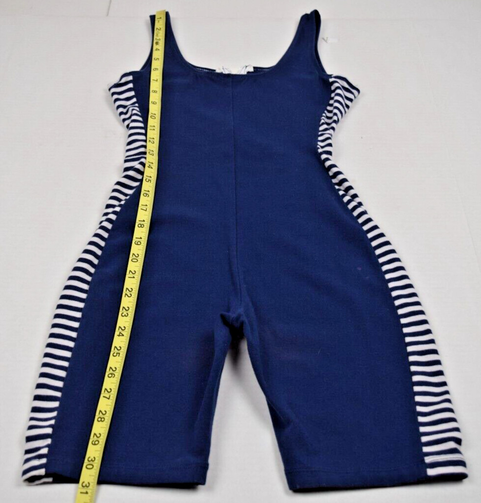 Vintage Jumper Size S/M 90s Looney Tunes Blue White Side Stripes Zip c.1995