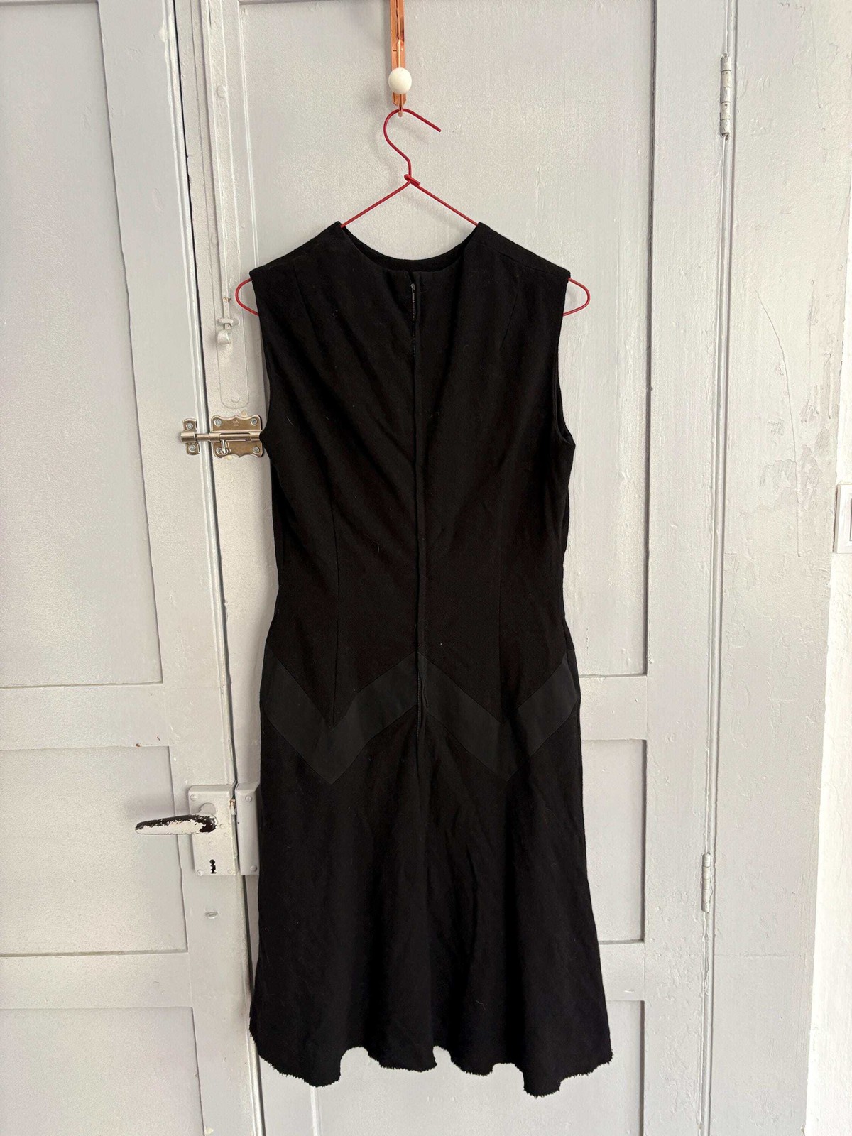 Vintage black mini dress, Luxury feminine fit