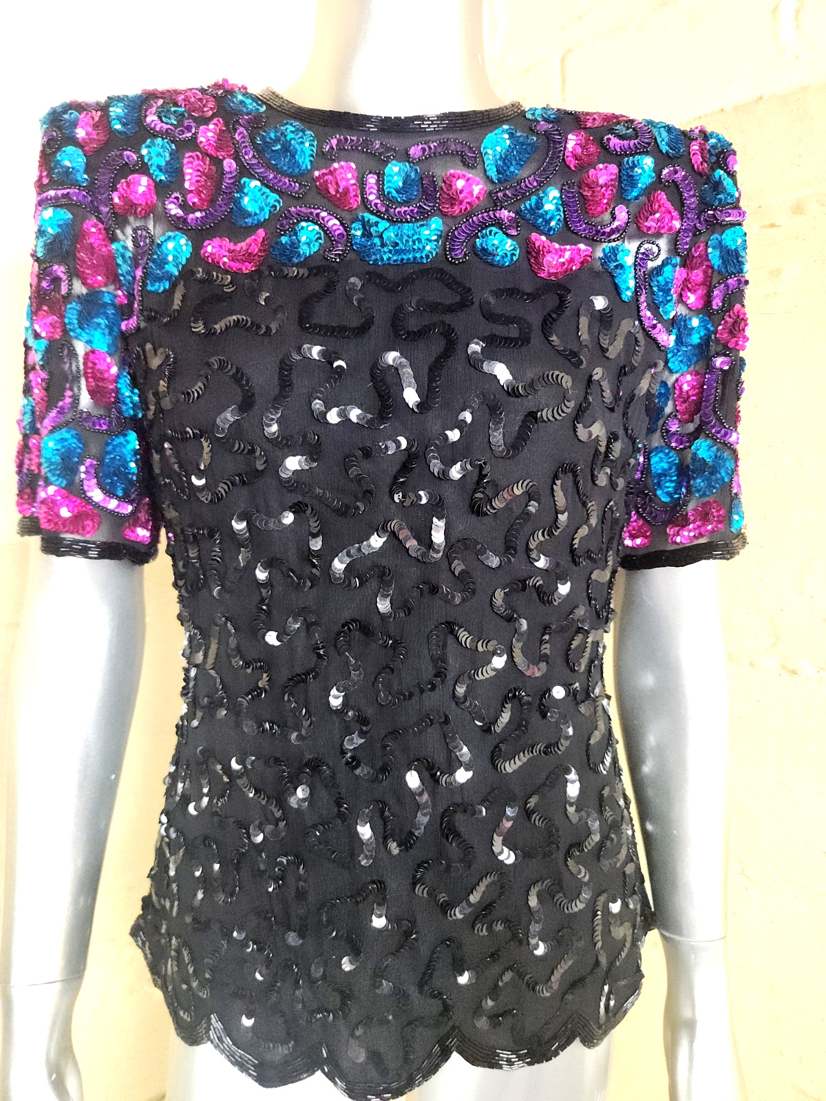 Vintage 1960’s Sequined Evening Top Lot Plus