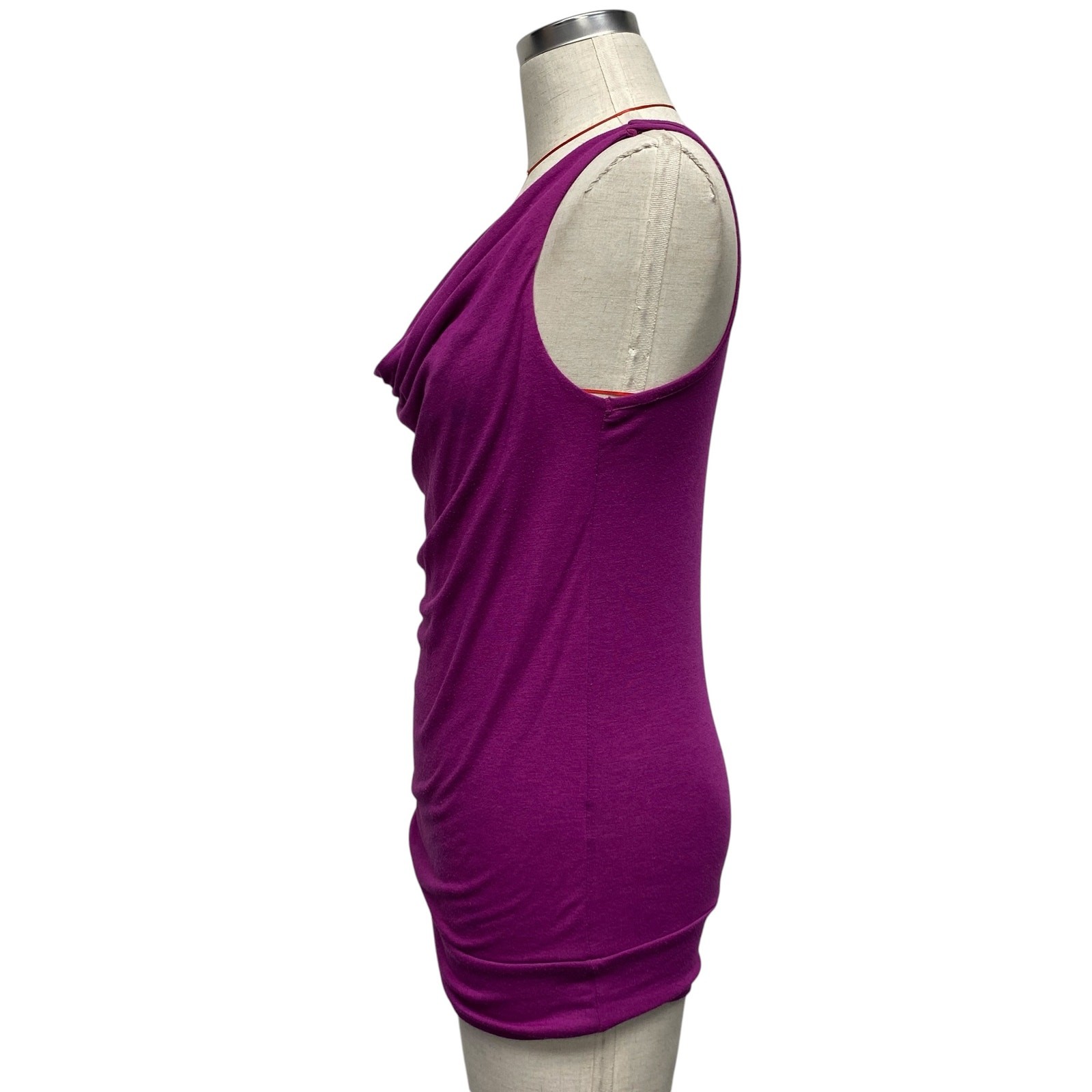 Vintage FANG Womens Size S Draped Neck Y2K Top