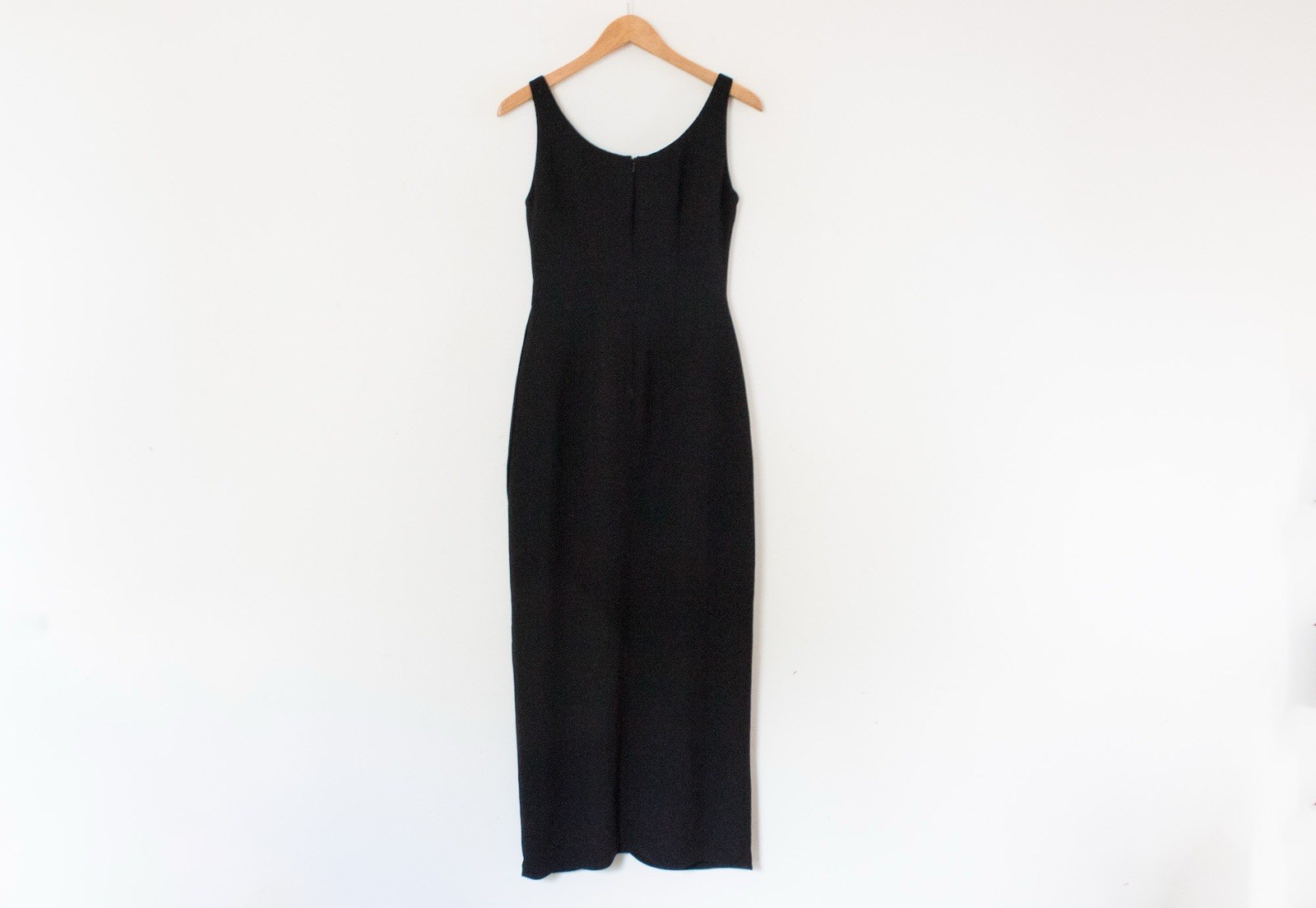 David Warren New York | Vintage 90’s Sleeveless Black Cocktail Dress | Size 4