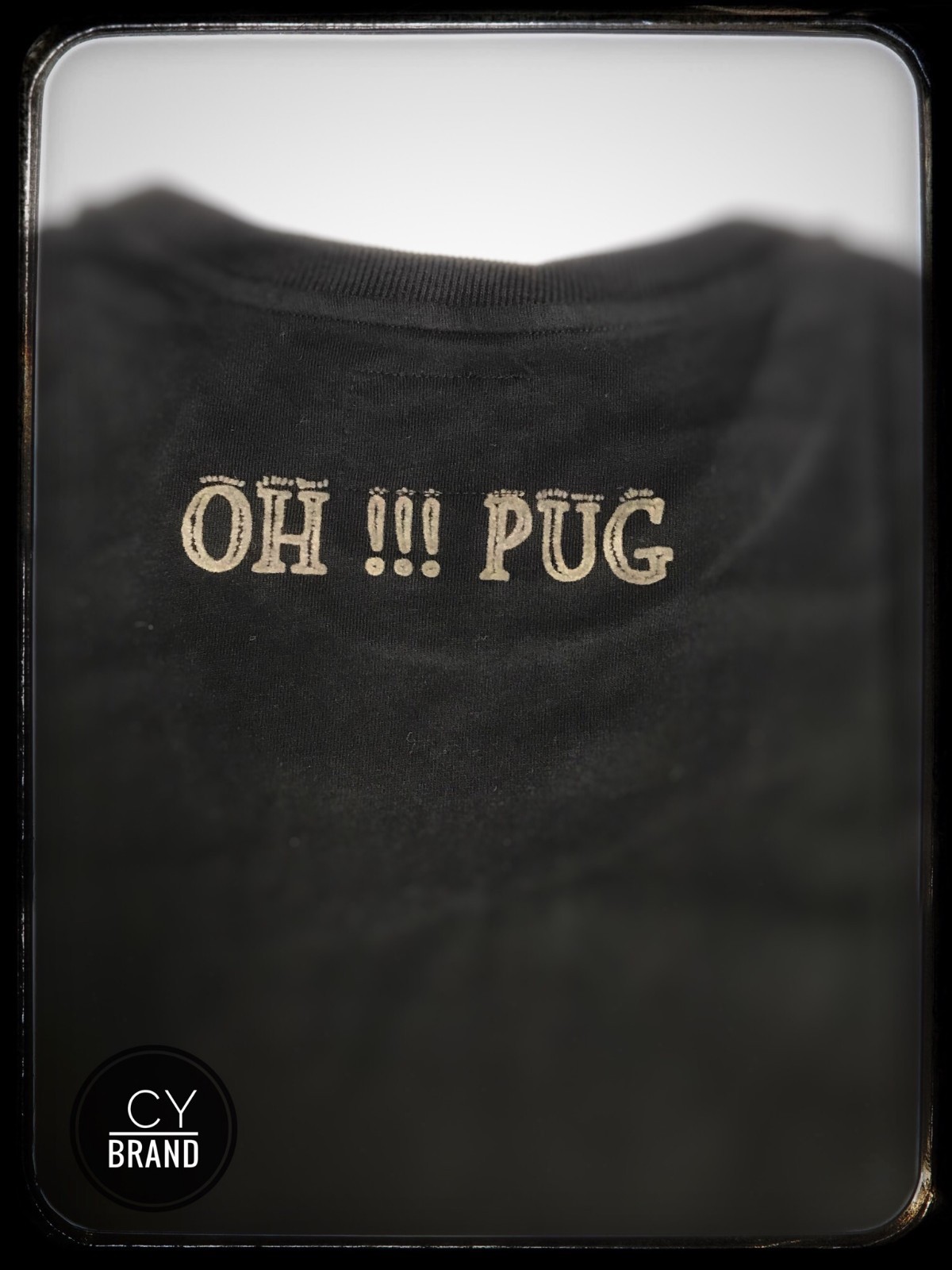 Pug T-shirt Tee Tops Short Sleeve Women Animal Dog love Pug Cute Pug Women’s