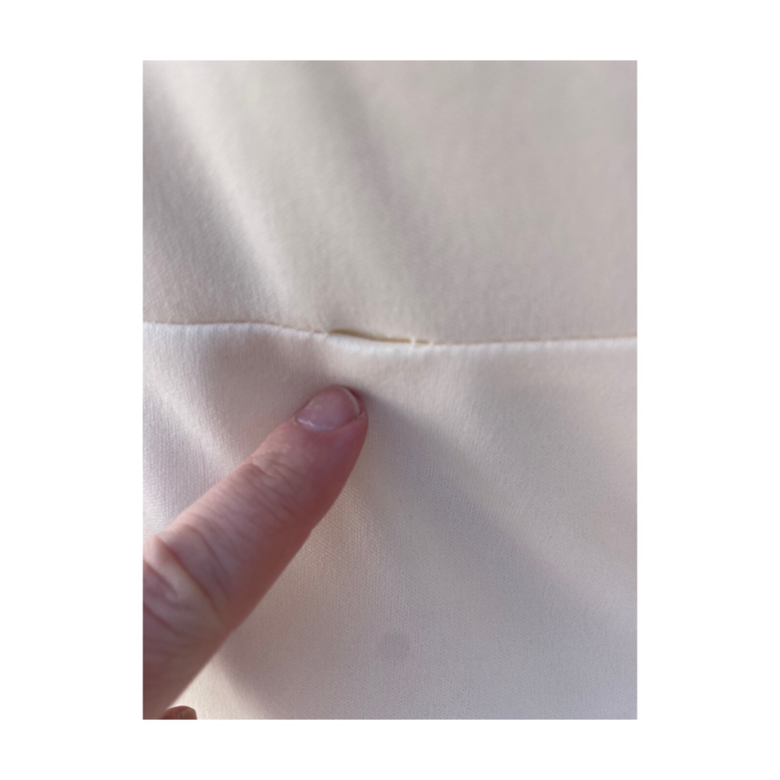 70s Ivory Maxi Dress Brown Ruffle Trim V Neck Cap Sleeve Wide Collar Wide Sash