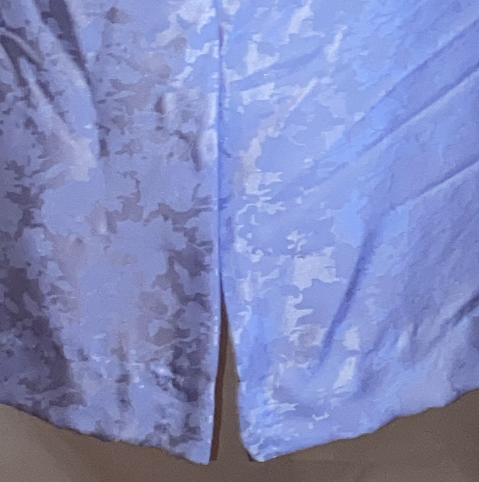CC Courtenay Vintage 1990’s Brocade Satin Peplum Dress With Bridal Lace 10 Px