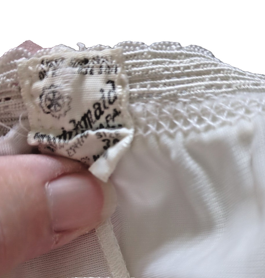 3 Vintage Nylon Half Slips Sz 38 Med Large Dutchmaid 23″ Antron III 25″ Mel-Lin