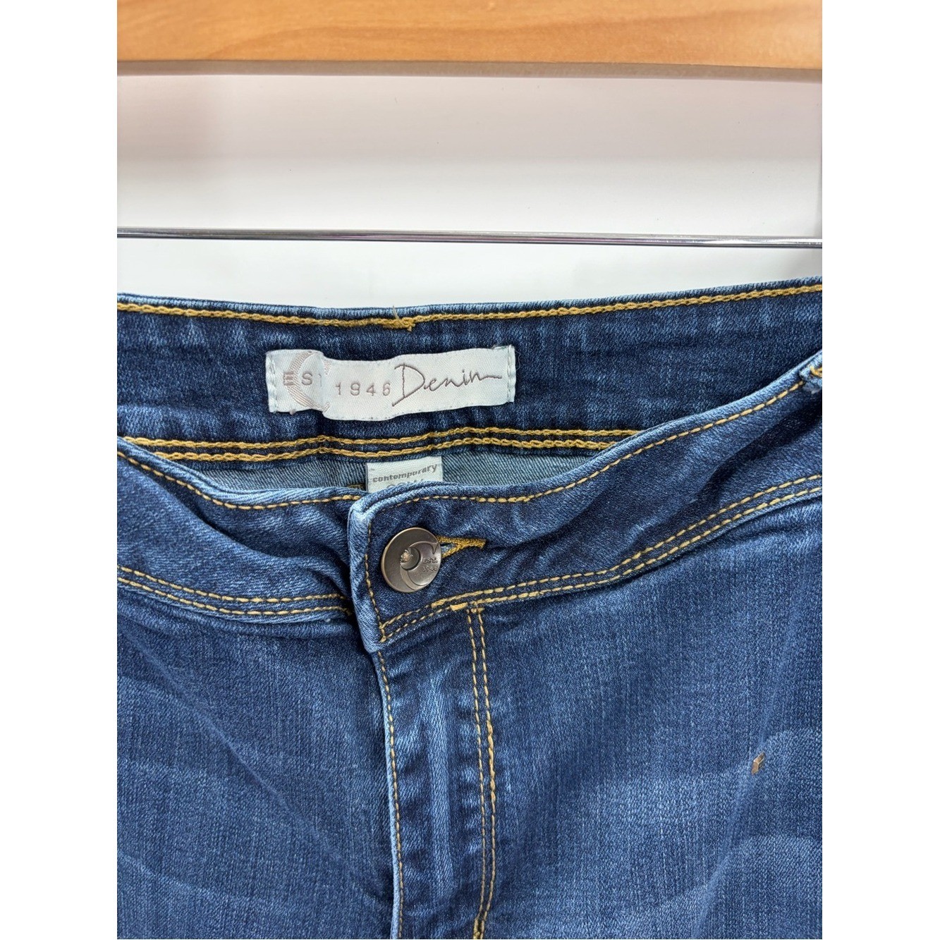 Cato Est. 1946 Embellished Rhinestone Skinny Jeans Plus Size 20W