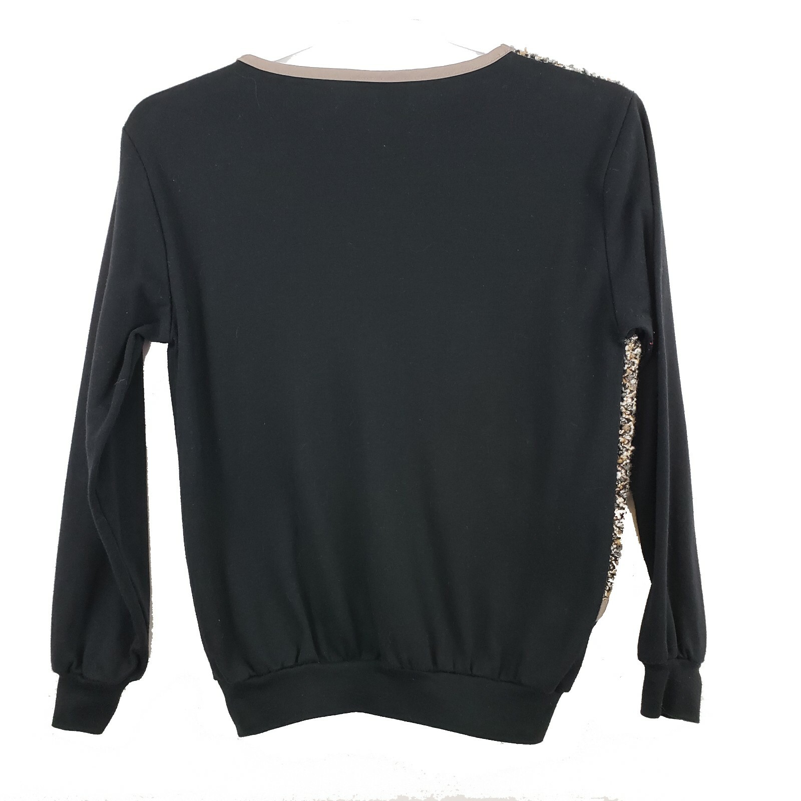 Sissies by Pierre Lamonte VTG 80s Black Sweater Size M