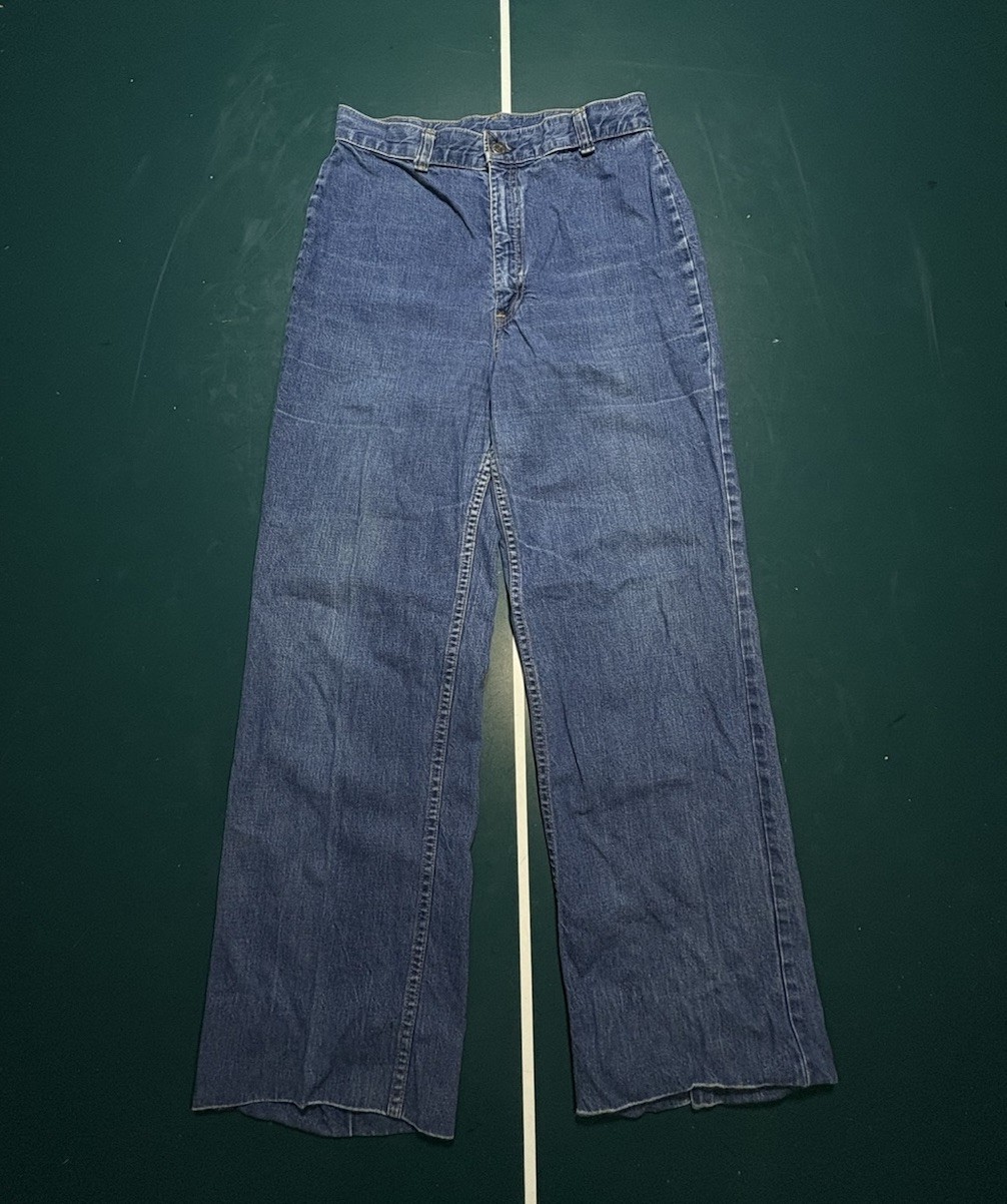 Vintage Levi’s Plowboy Jeans Size 26×27 Farmers Mechanics and Miners Western 70s