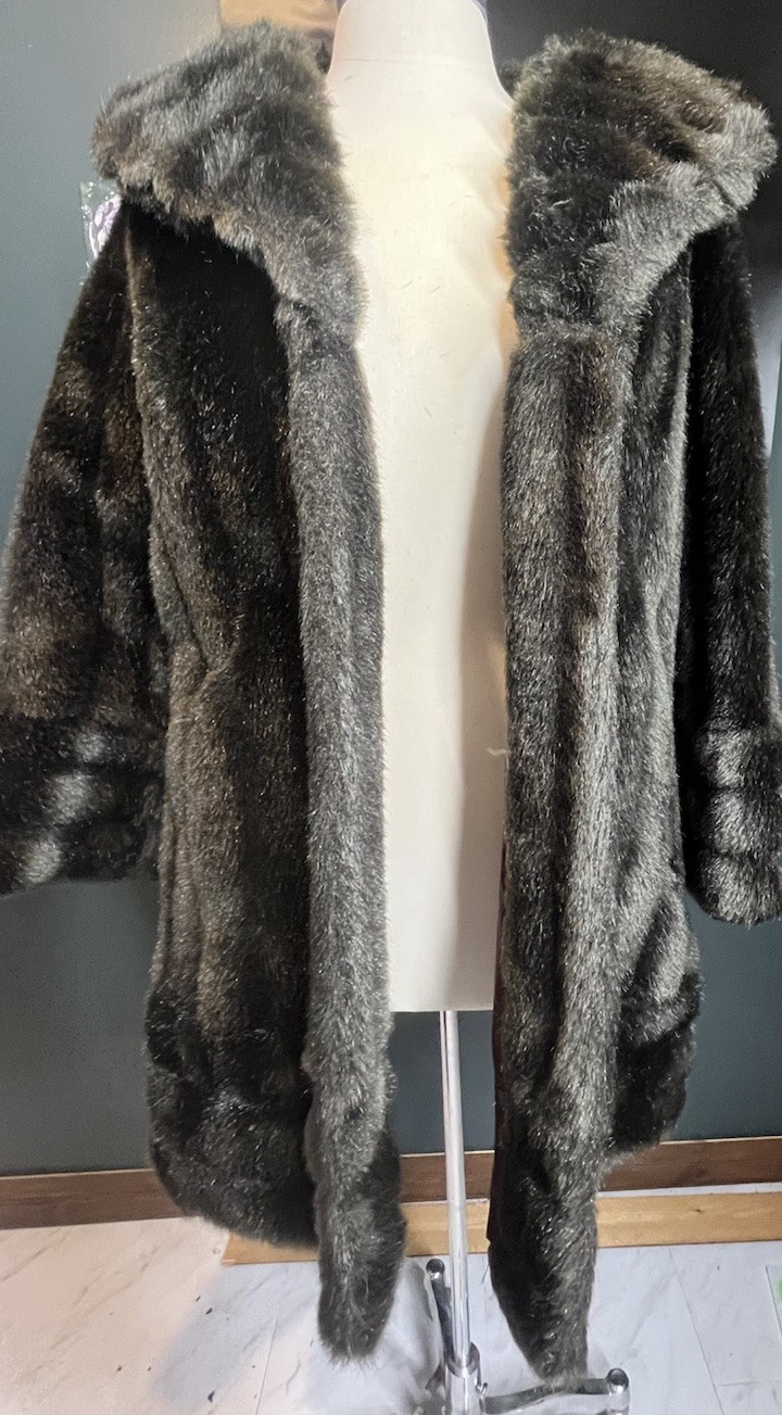 Vintage Real Fur Mink Coat Kilpatrick’s Omaha Mar-Del by Rice Estate Attic Find